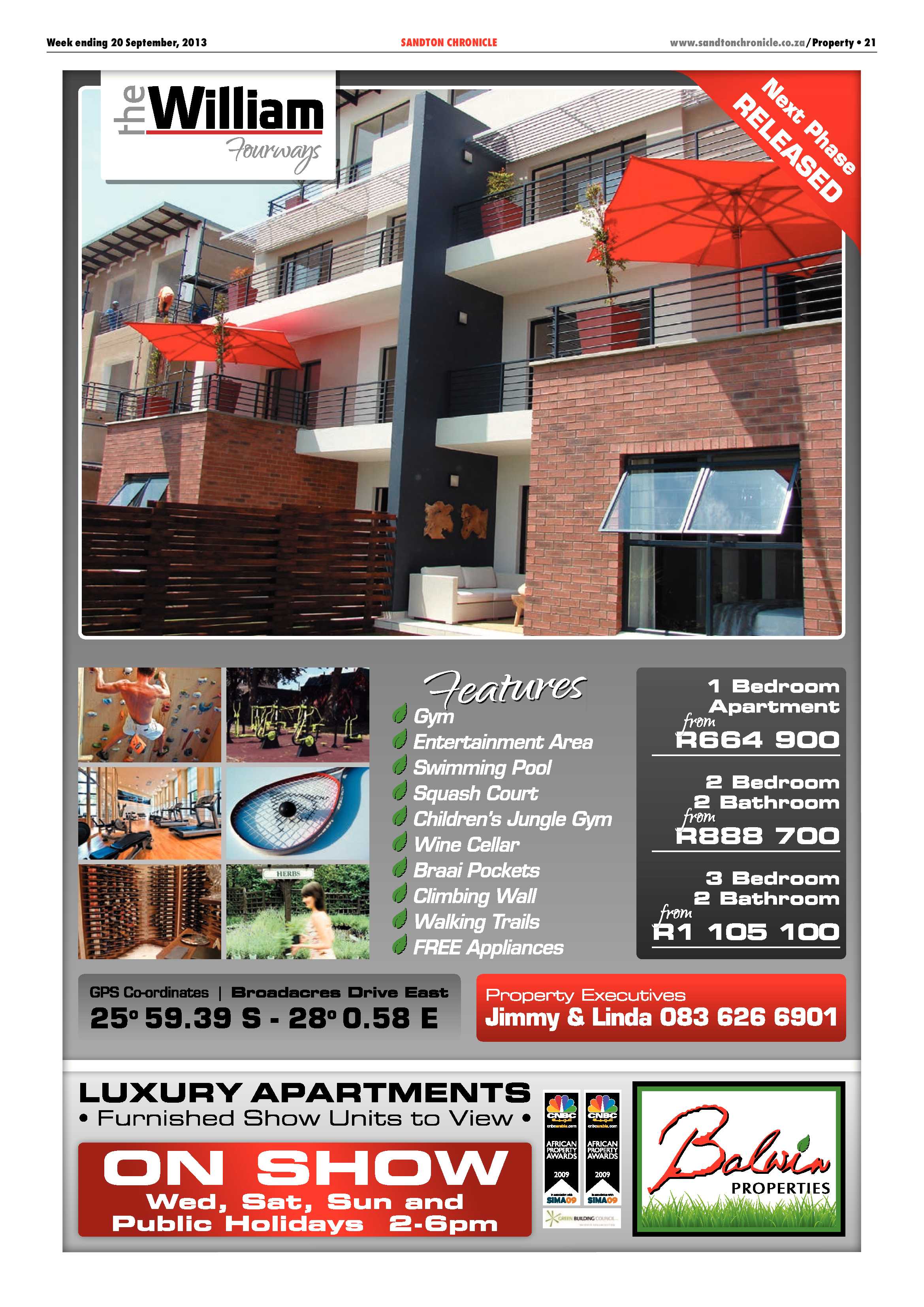 Sandton Chronicle 20 September 2013 page 37