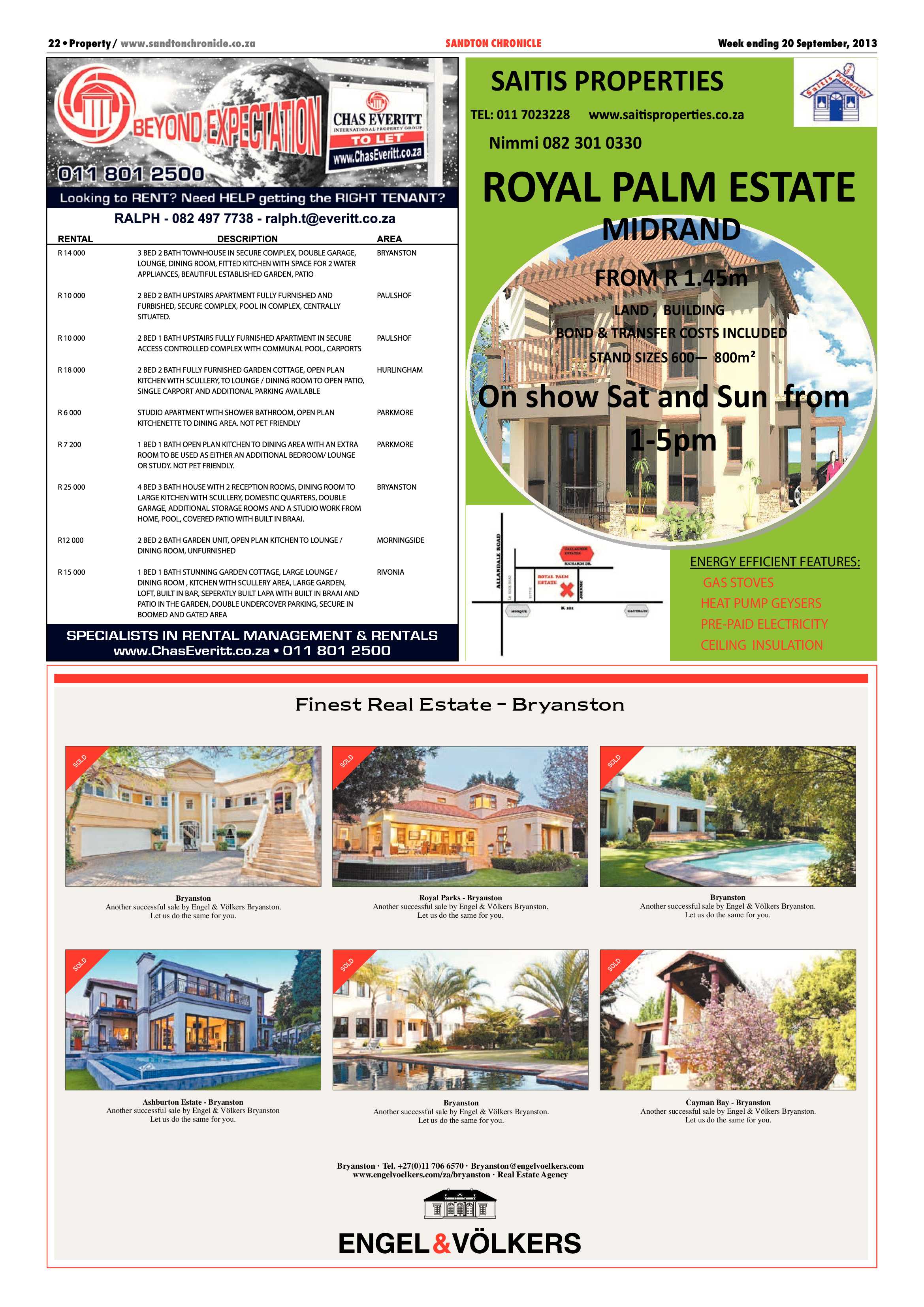 Sandton Chronicle 20 September 2013 page 38