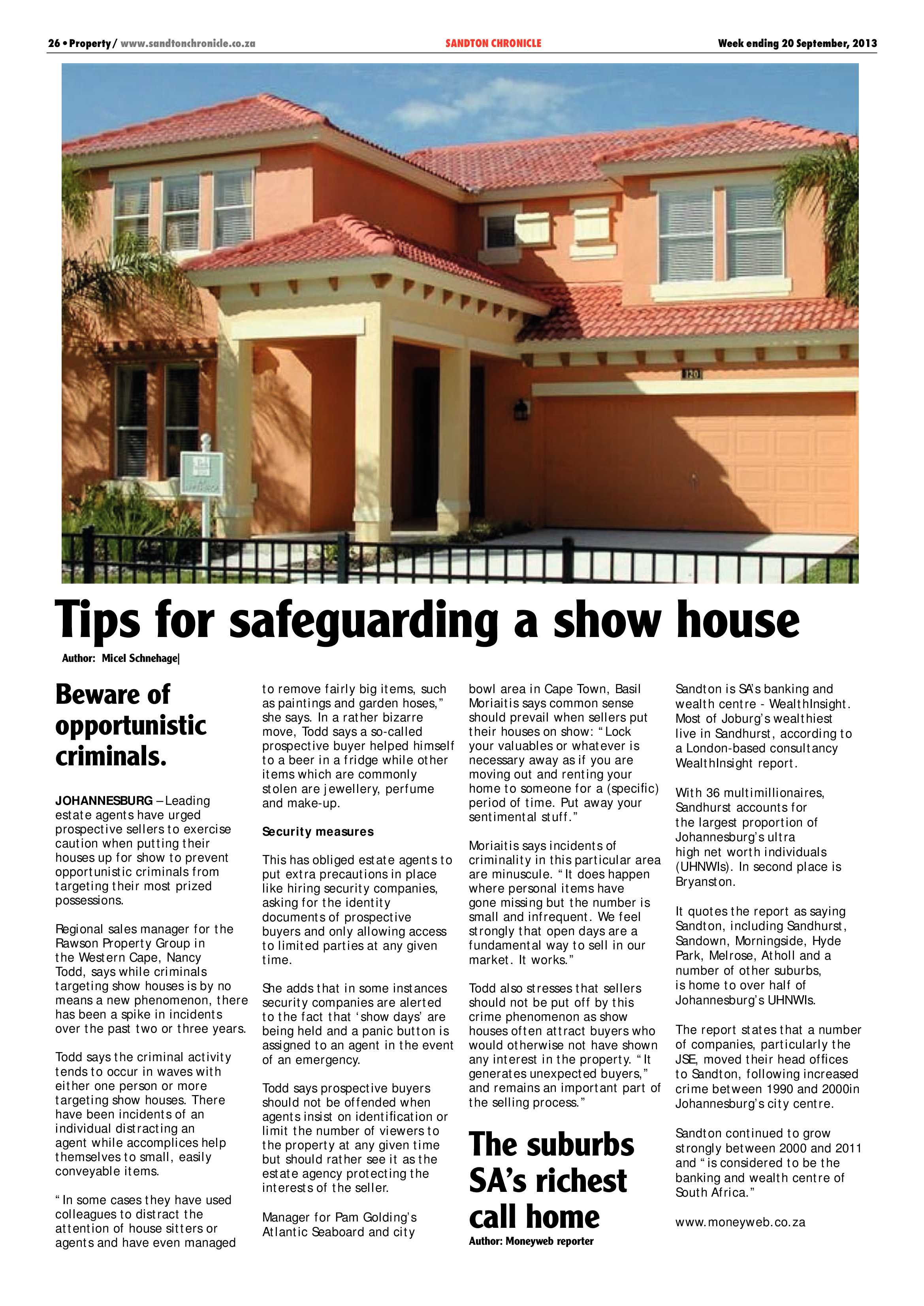 Sandton Chronicle 20 September 2013 page 42