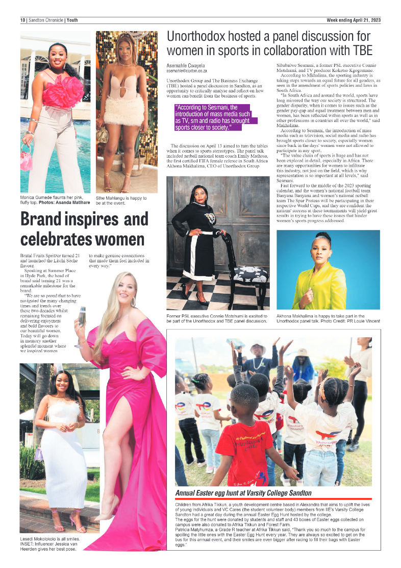 Sandton Chronicle 21 April 2023 page 10