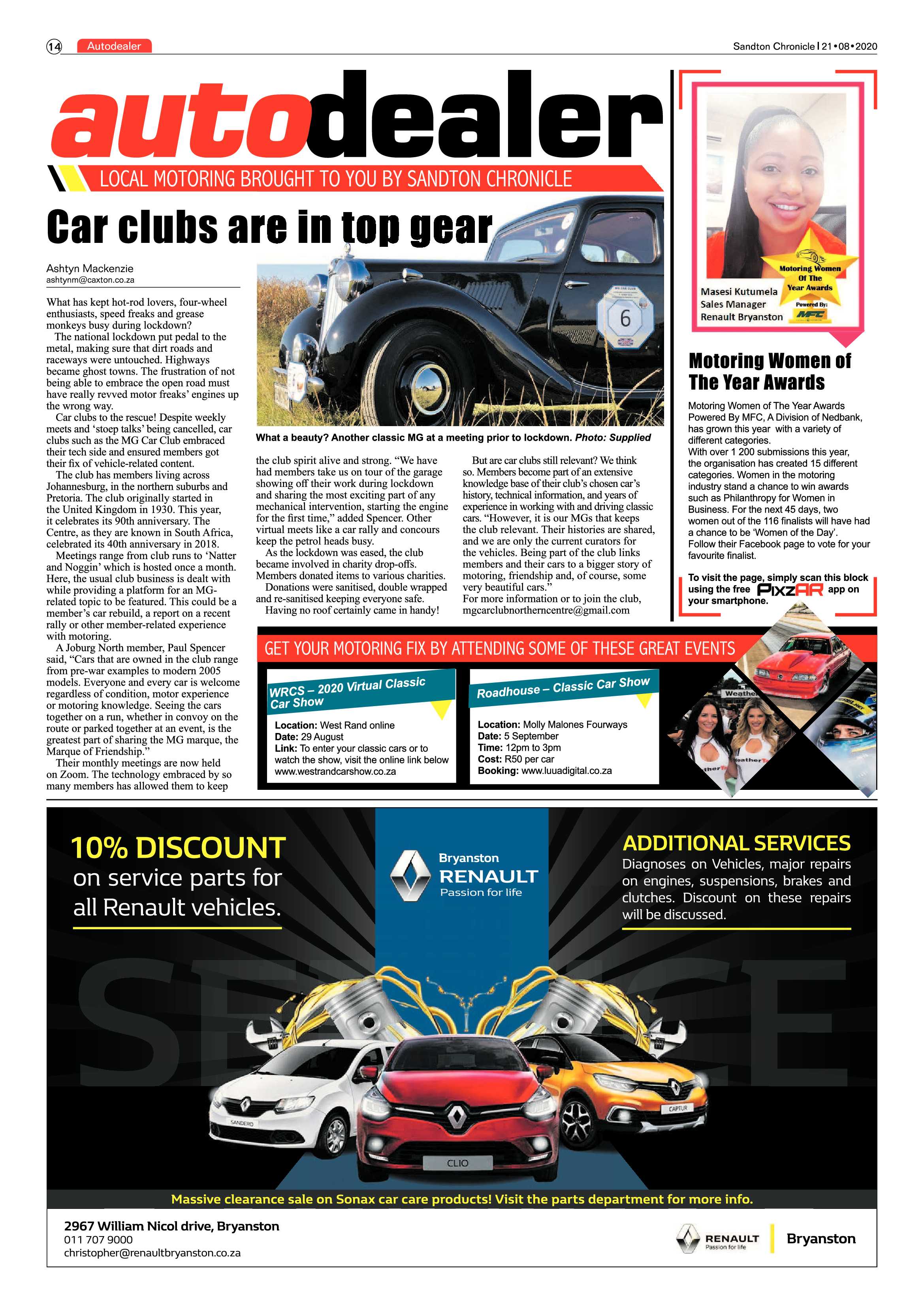 Sandton Chronicle 21 August 2020 page 14