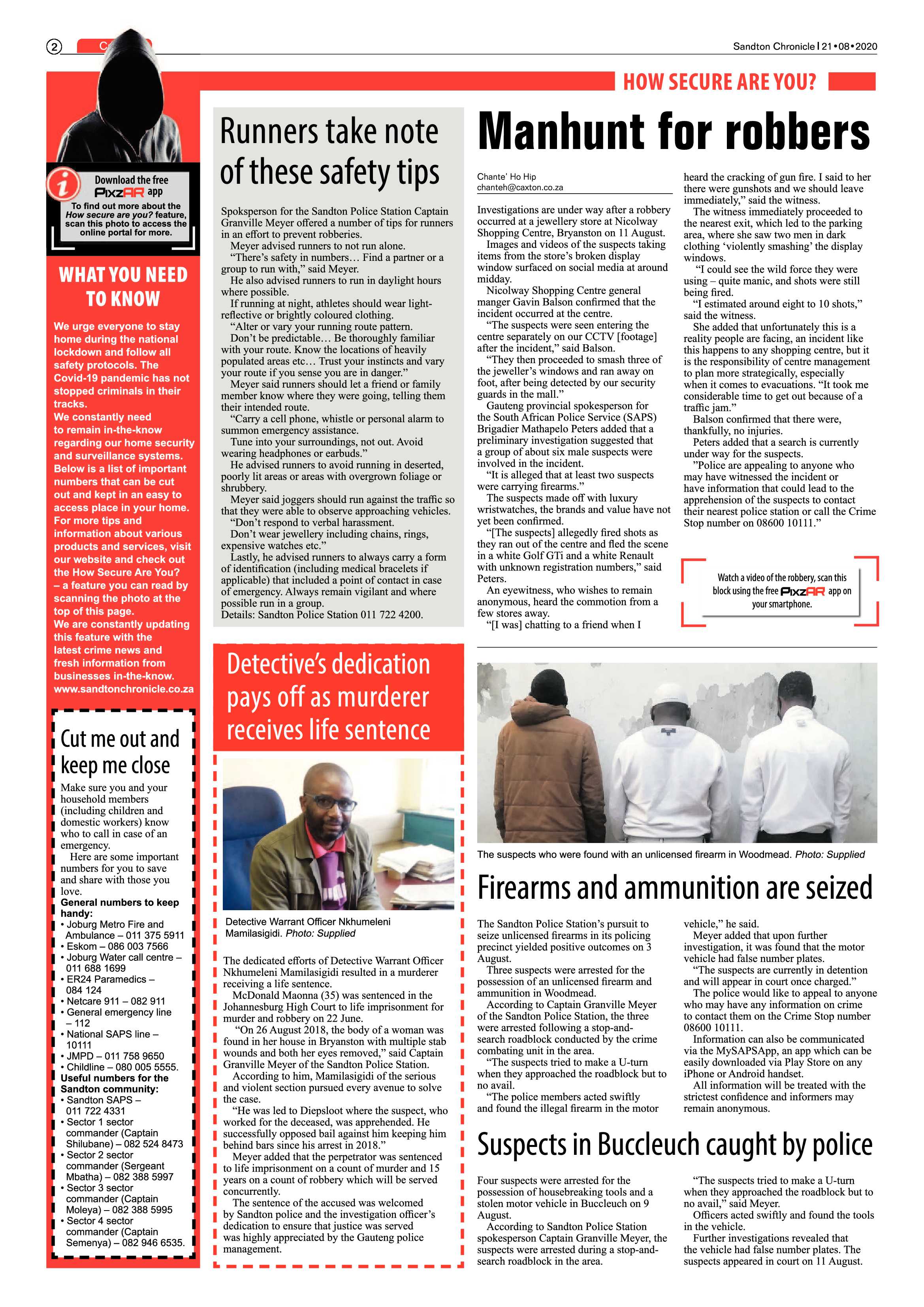Sandton Chronicle 21 August 2020 page 2