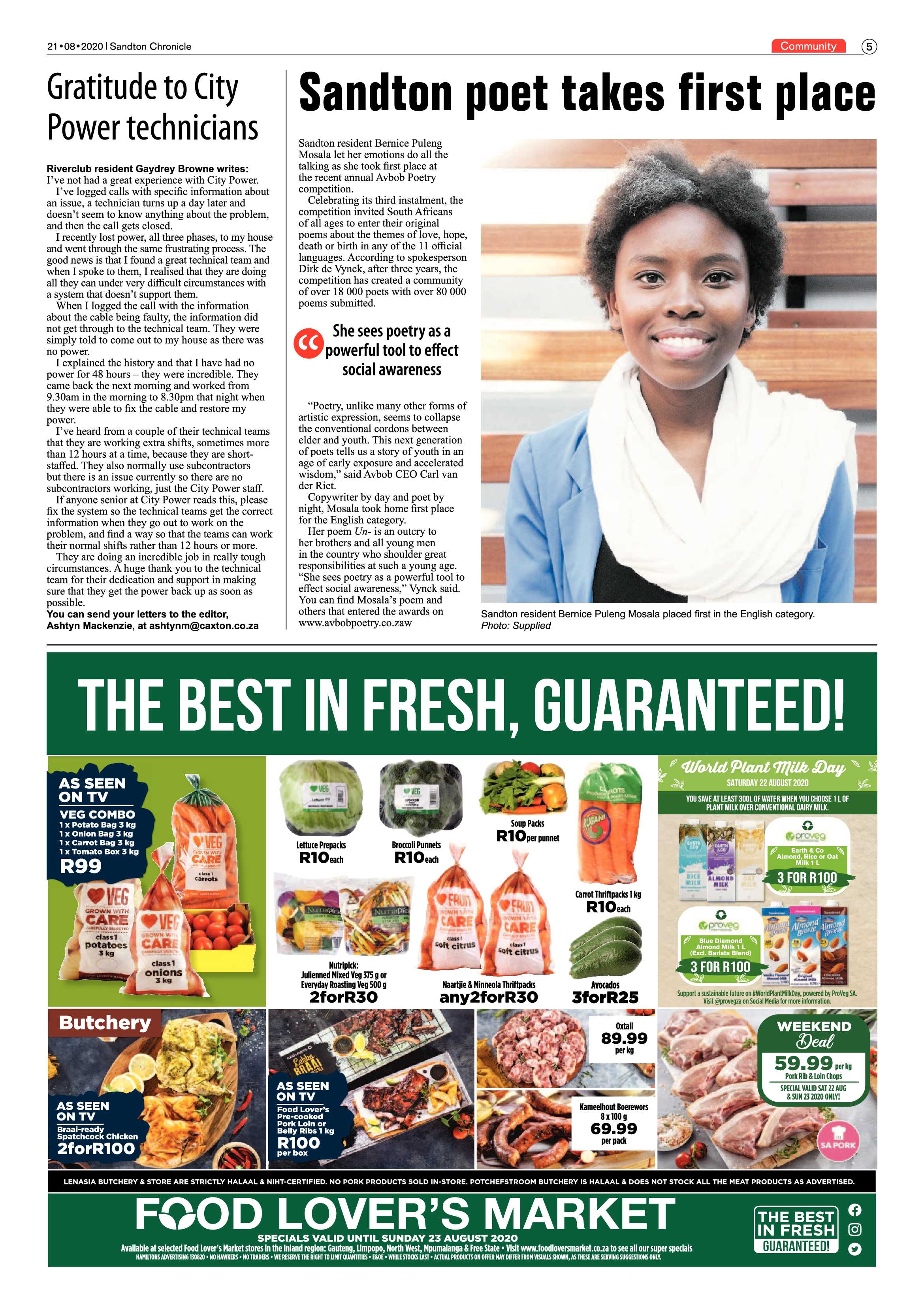 Sandton Chronicle 21 August 2020 page 5