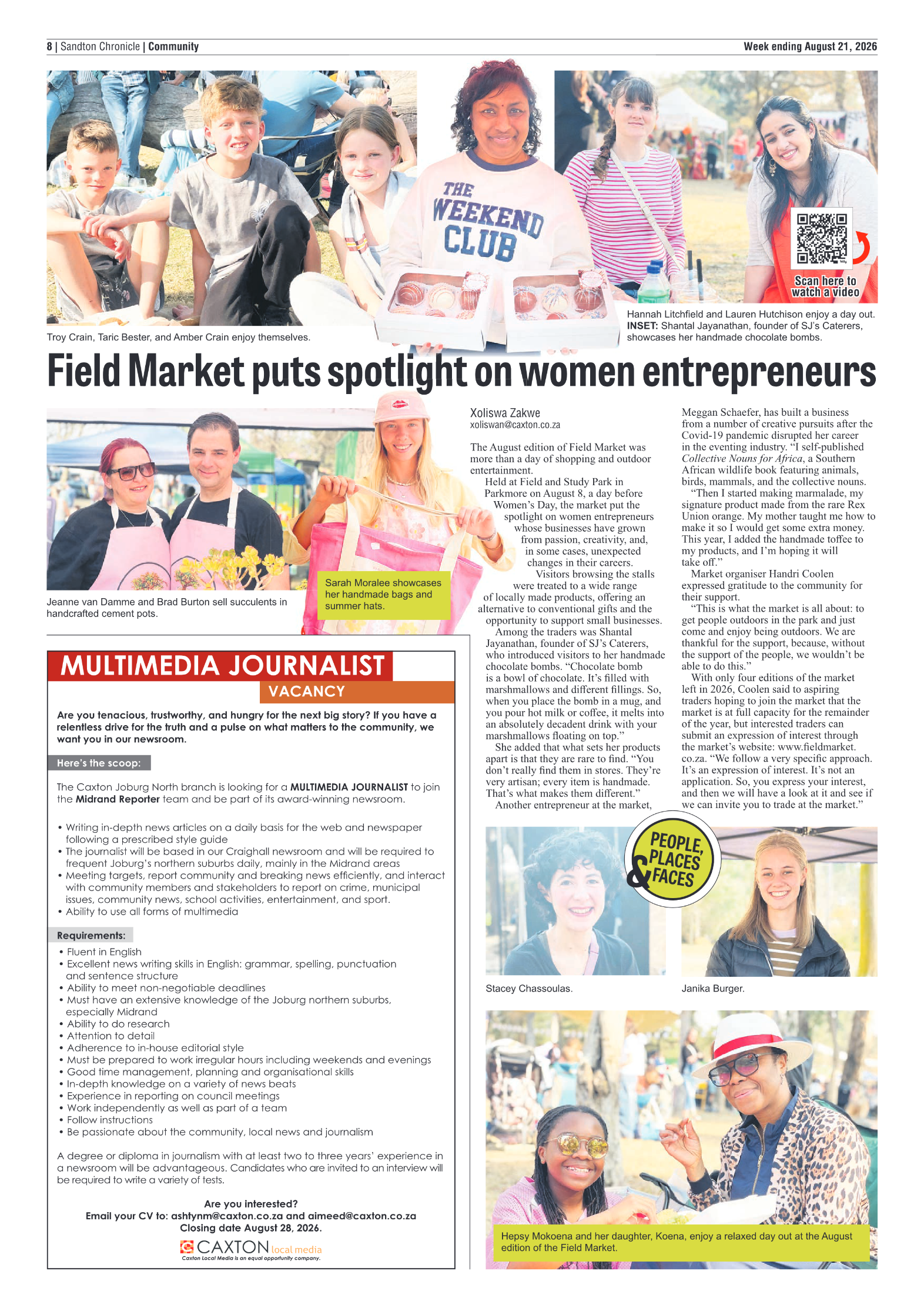 Sandton Chronicle 21 August 2026 page 8