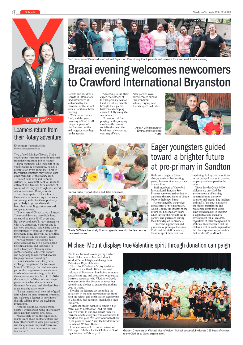 Sandton Chronicle 21 Feb 2023 page 8