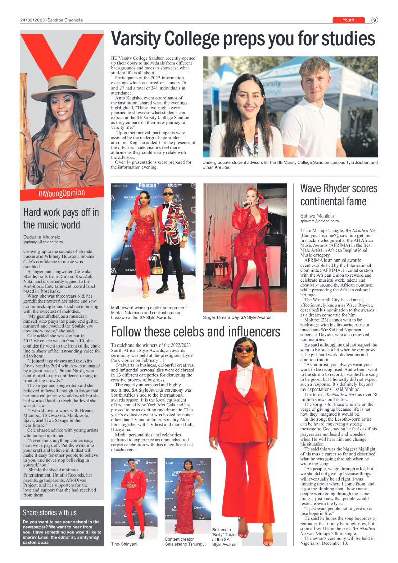 Sandton Chronicle 21 Feb 2023 page 9