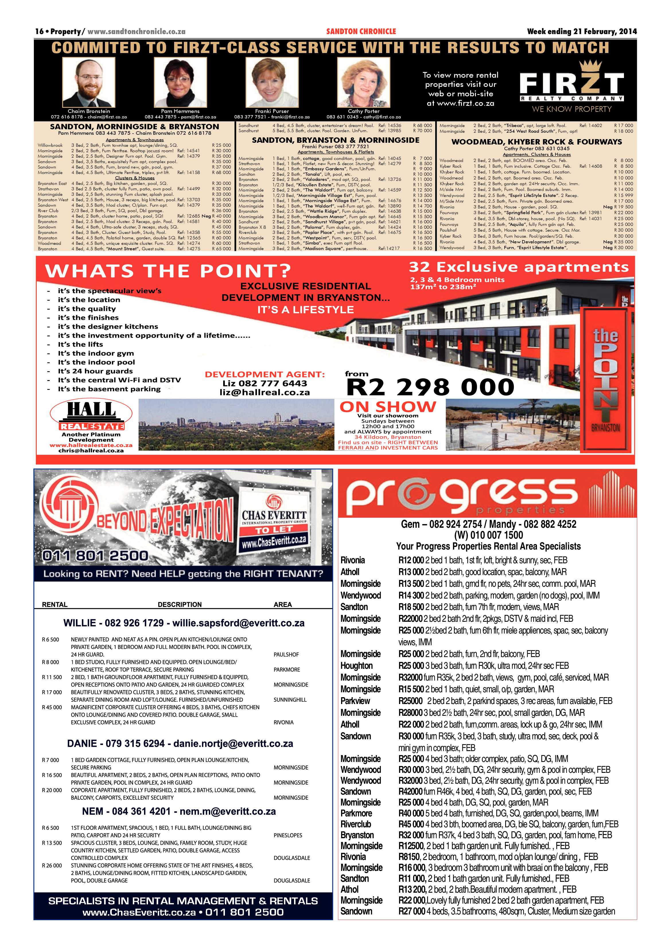 Sandton Chronicle 21 February 2014 page 40