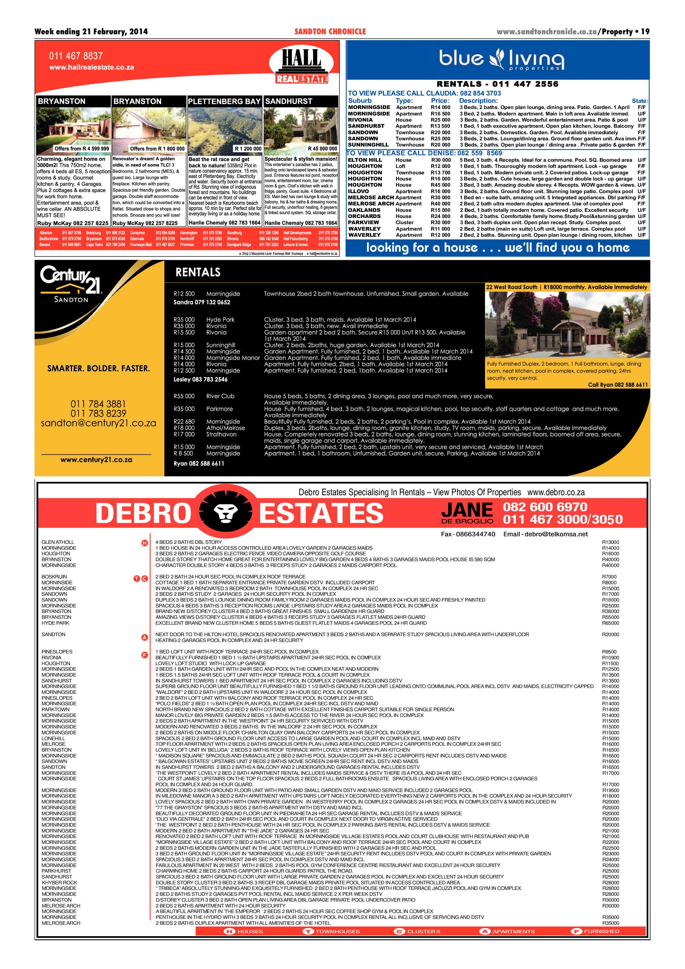 Sandton Chronicle 21 February 2014 page 43