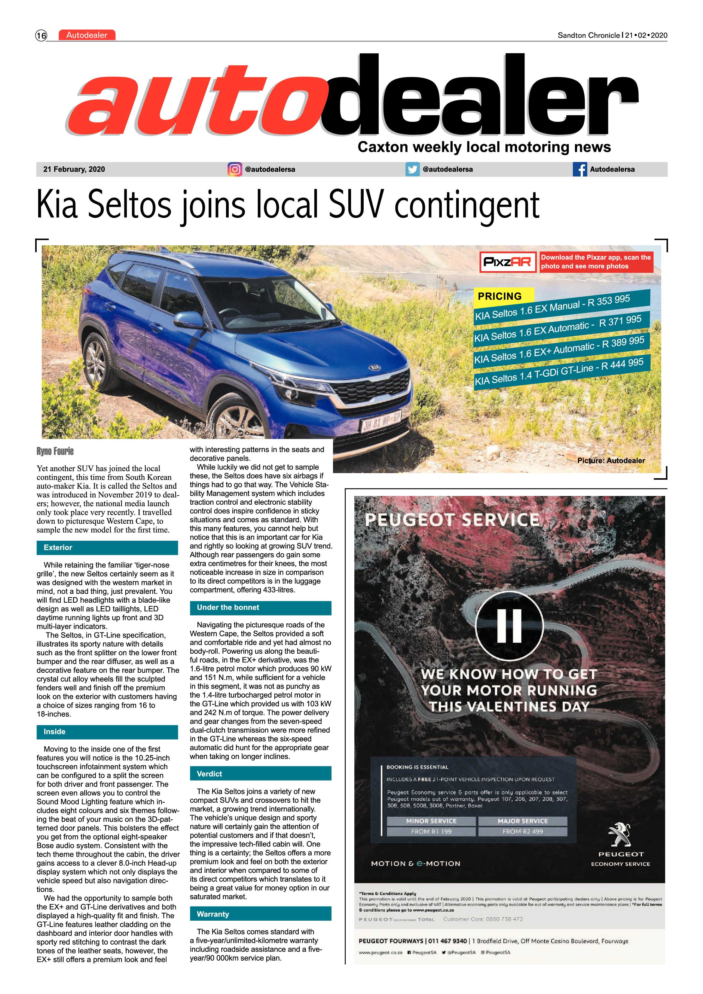 Sandton Chronicle 21 February 2020 page 16