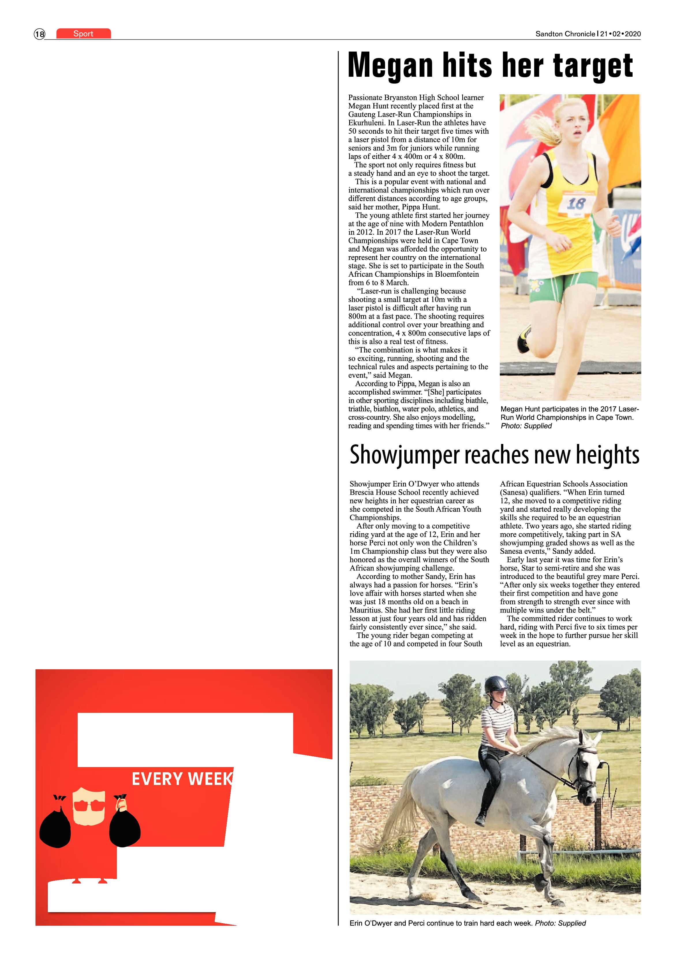 Sandton Chronicle 21 February 2020 page 18