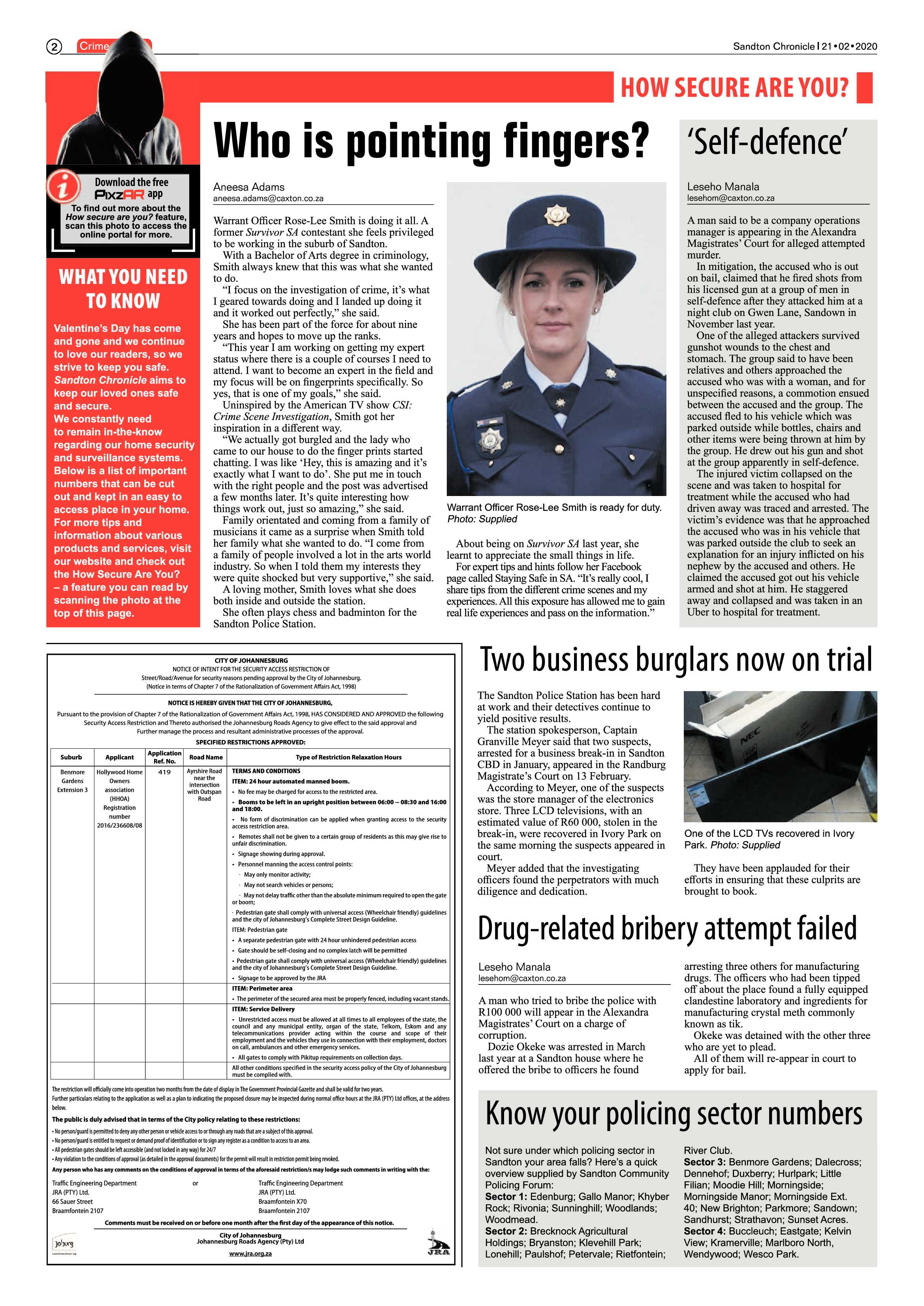 Sandton Chronicle 21 February 2020 page 2