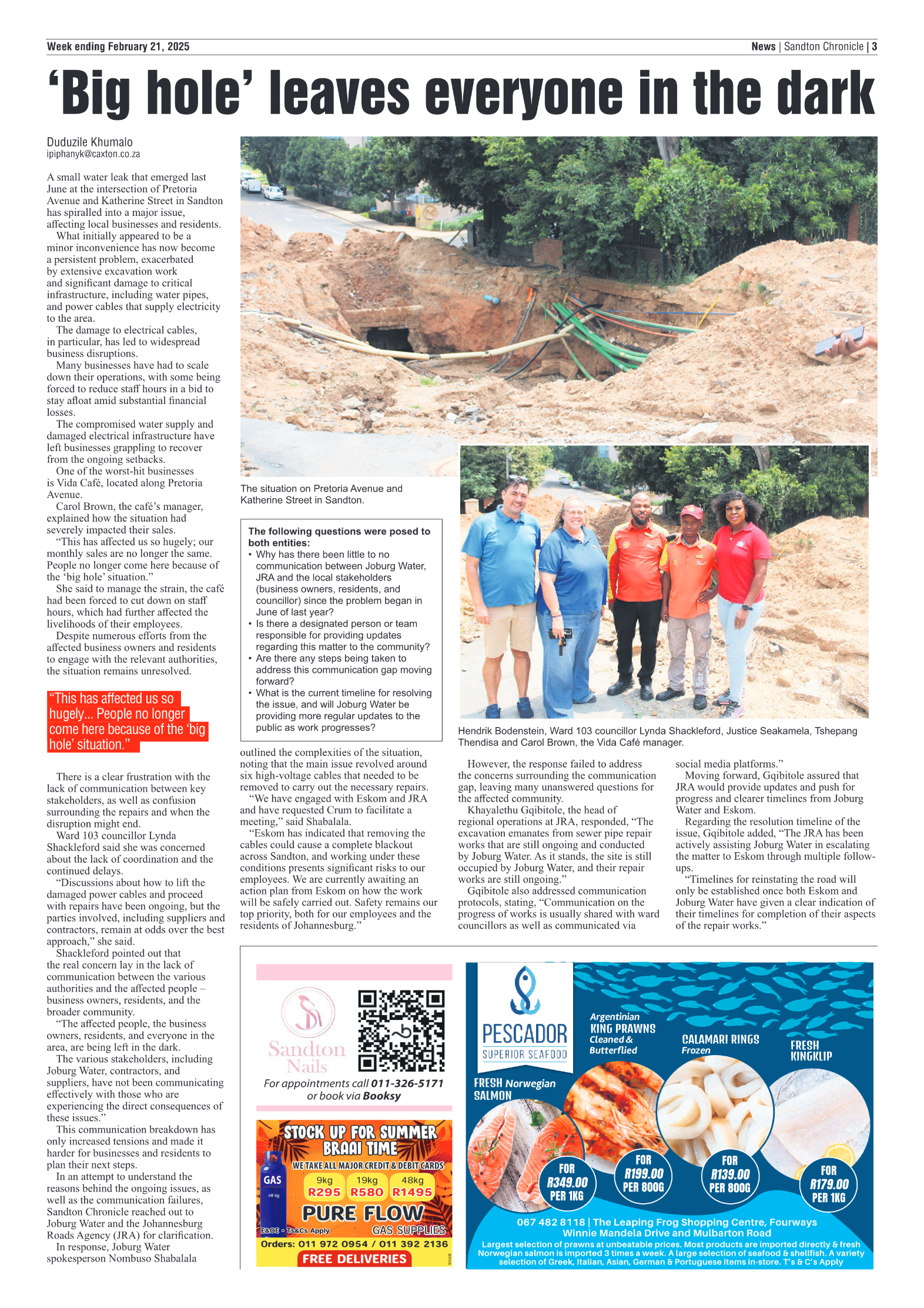 Sandton Chronicle 21 February 2025 Sandton Chronicle