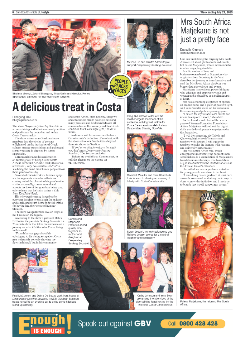 Sandton Chronicle 21 July 2023 page 6