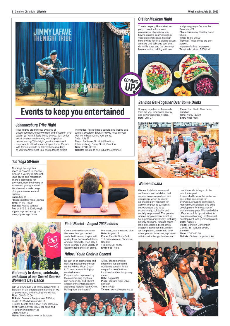 Sandton Chronicle 21 July 2023 page 8