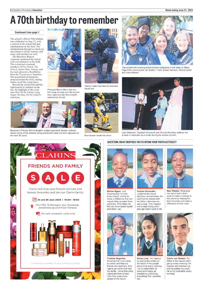 Sandton Chronicle 21 June 2024 page 6