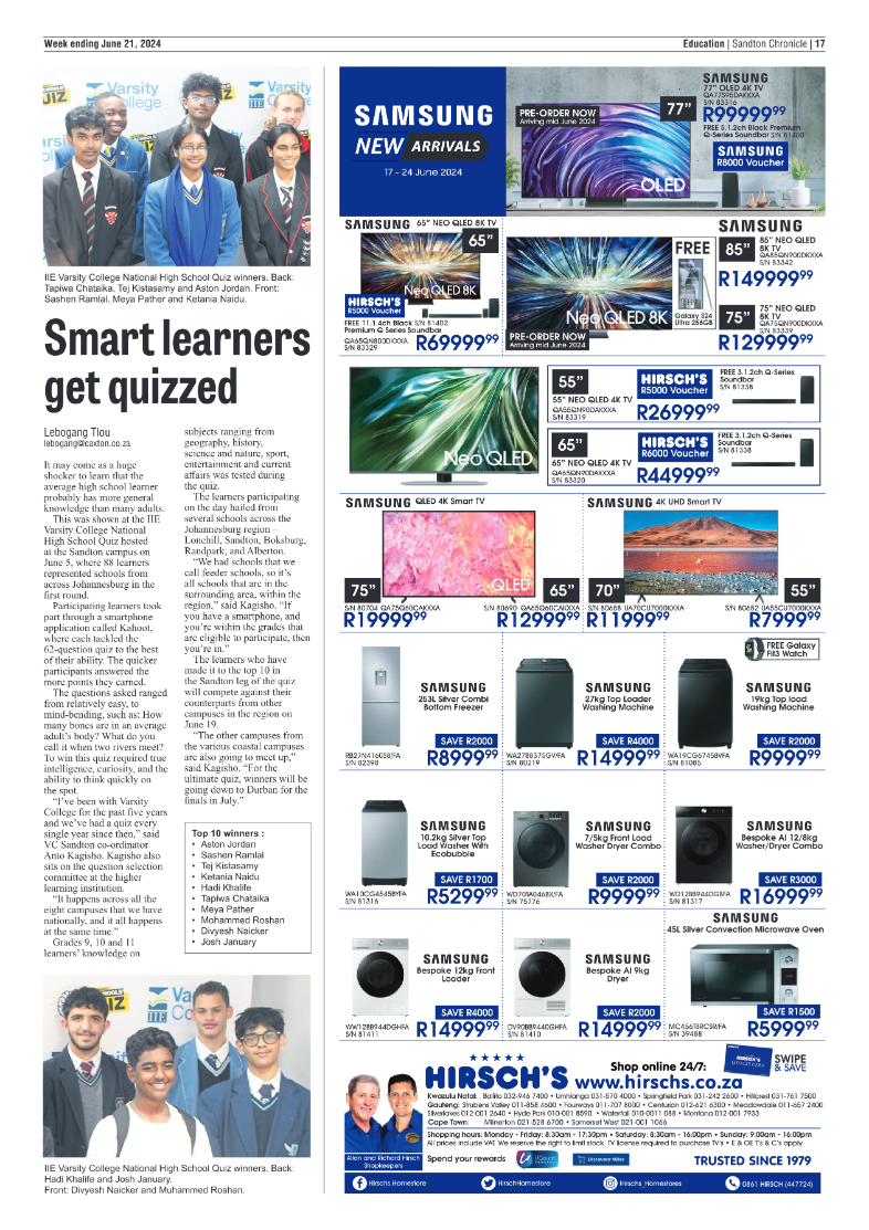 Sandton Chronicle 21 June 2024 page 9