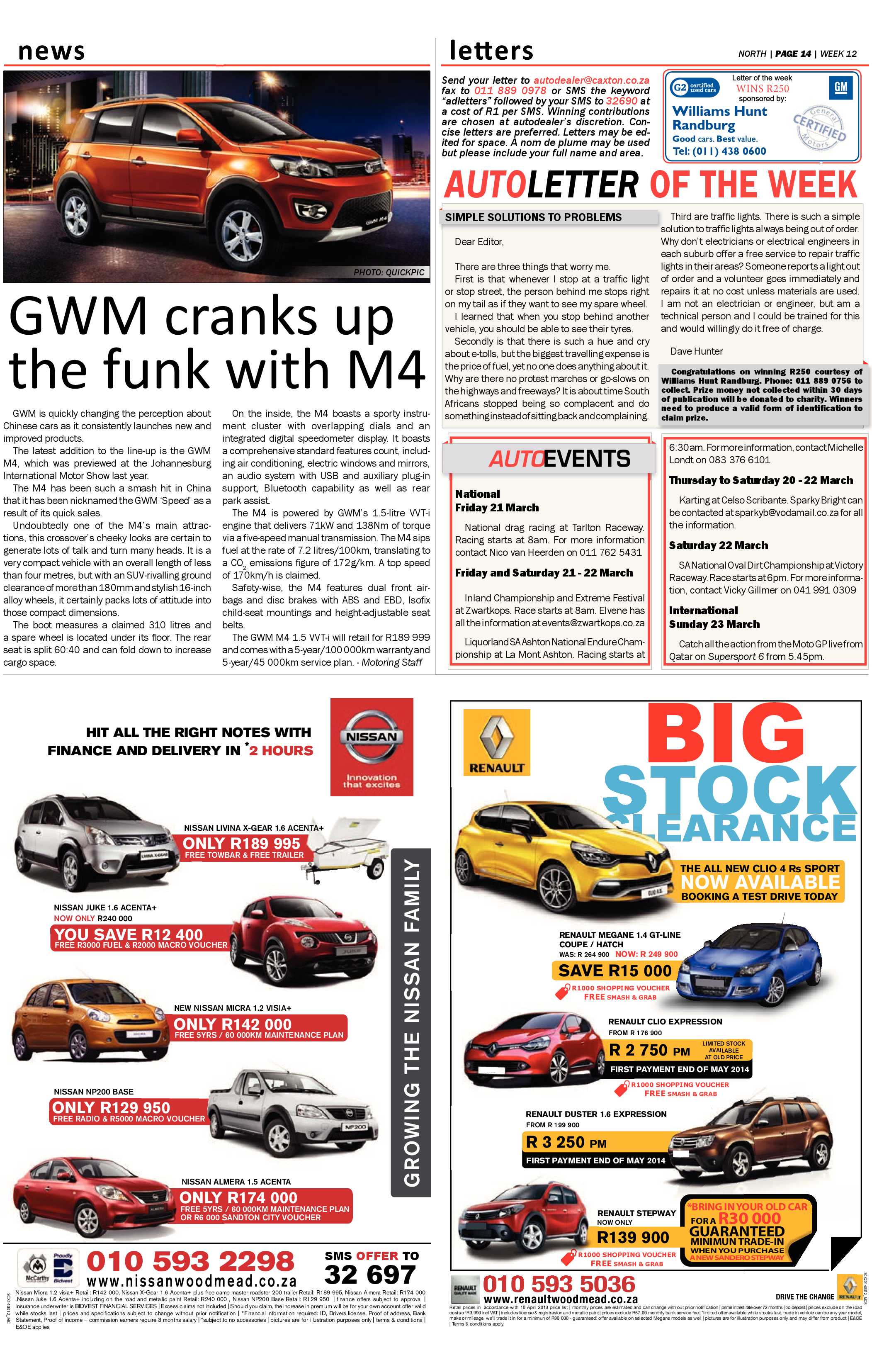 Sandton Chronicle 21 March 2014 page 34