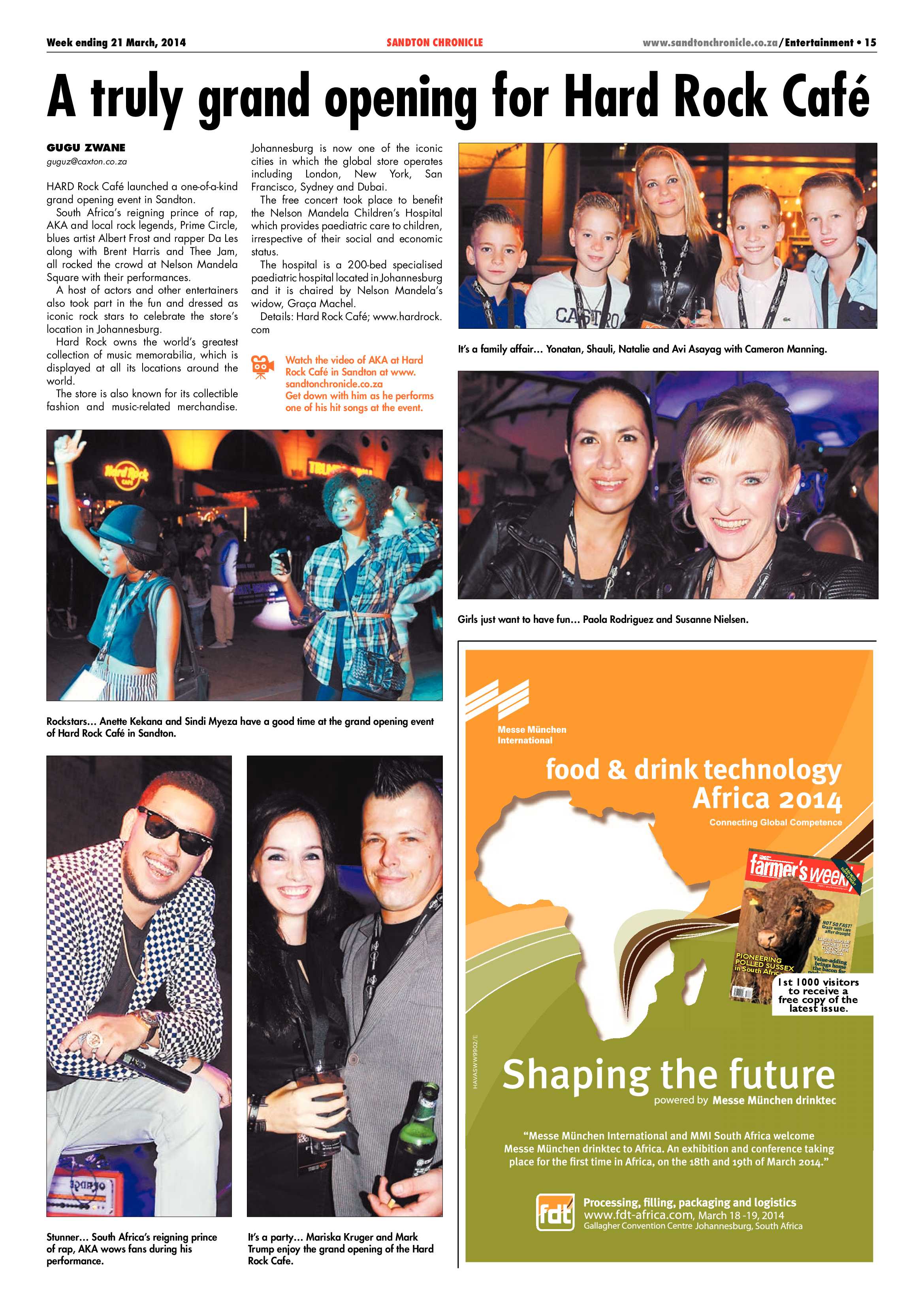 Sandton Chronicle 21 March 2014 page 45