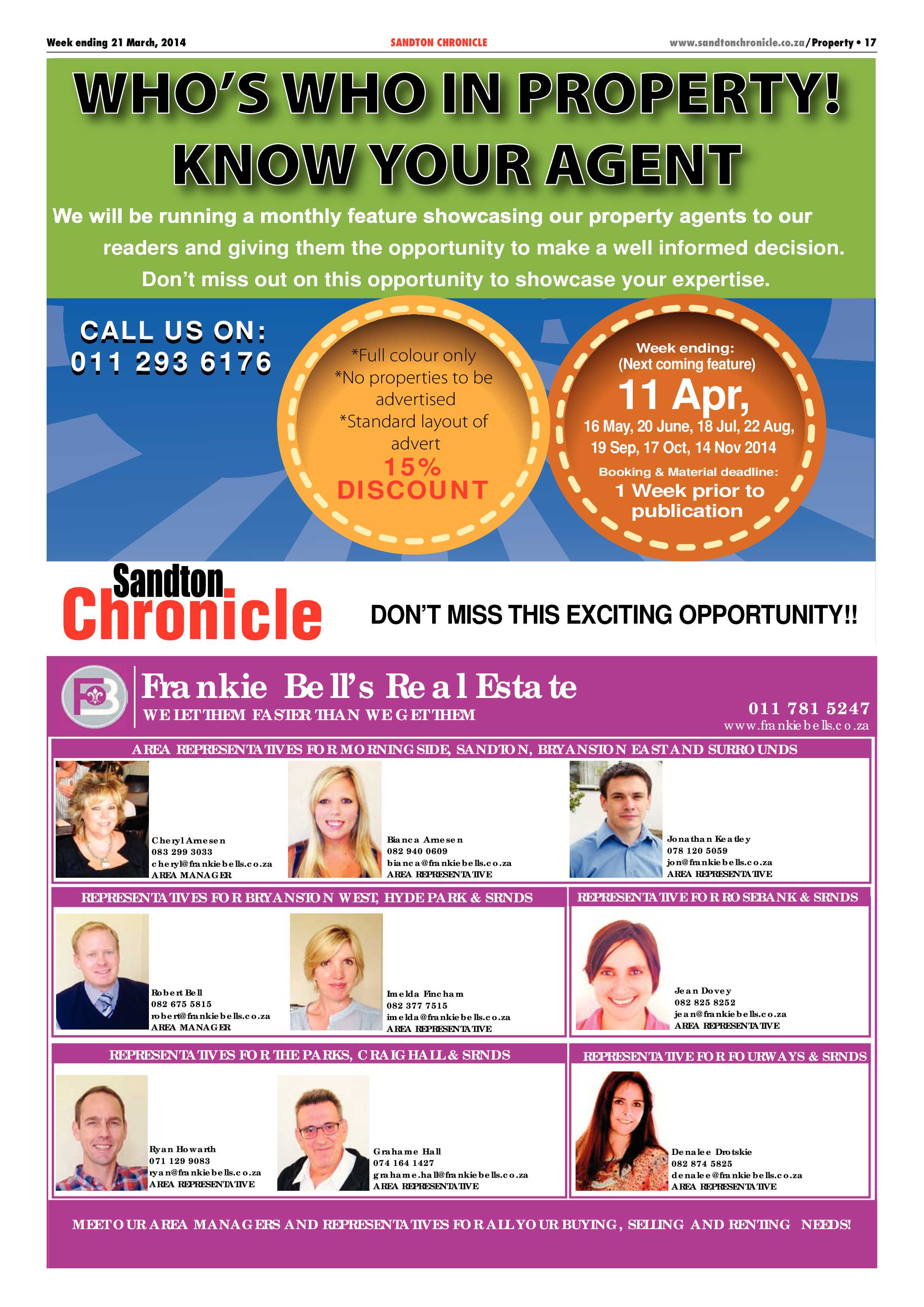 Sandton Chronicle 21 March 2014 page 47