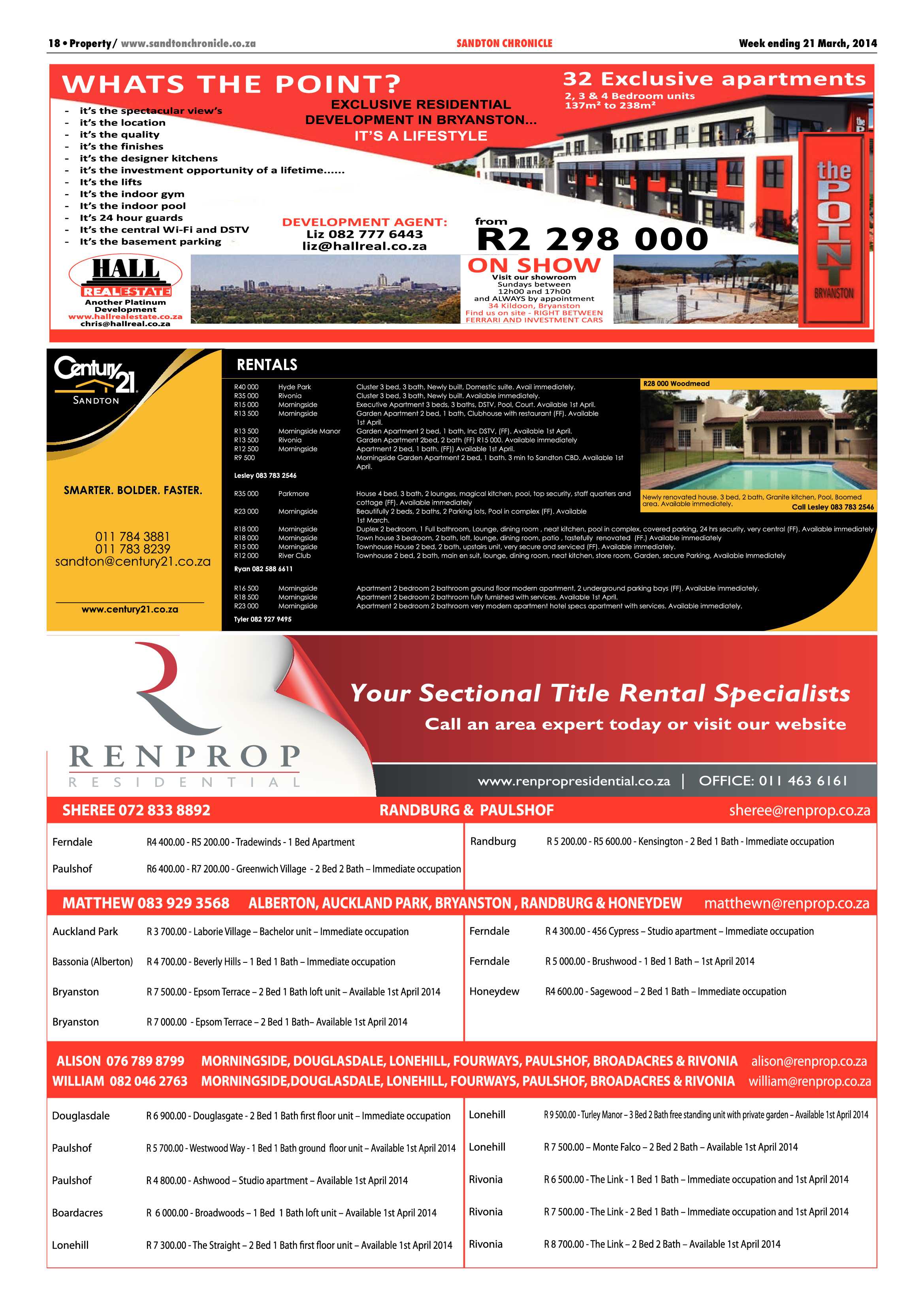 Sandton Chronicle 21 March 2014 page 48
