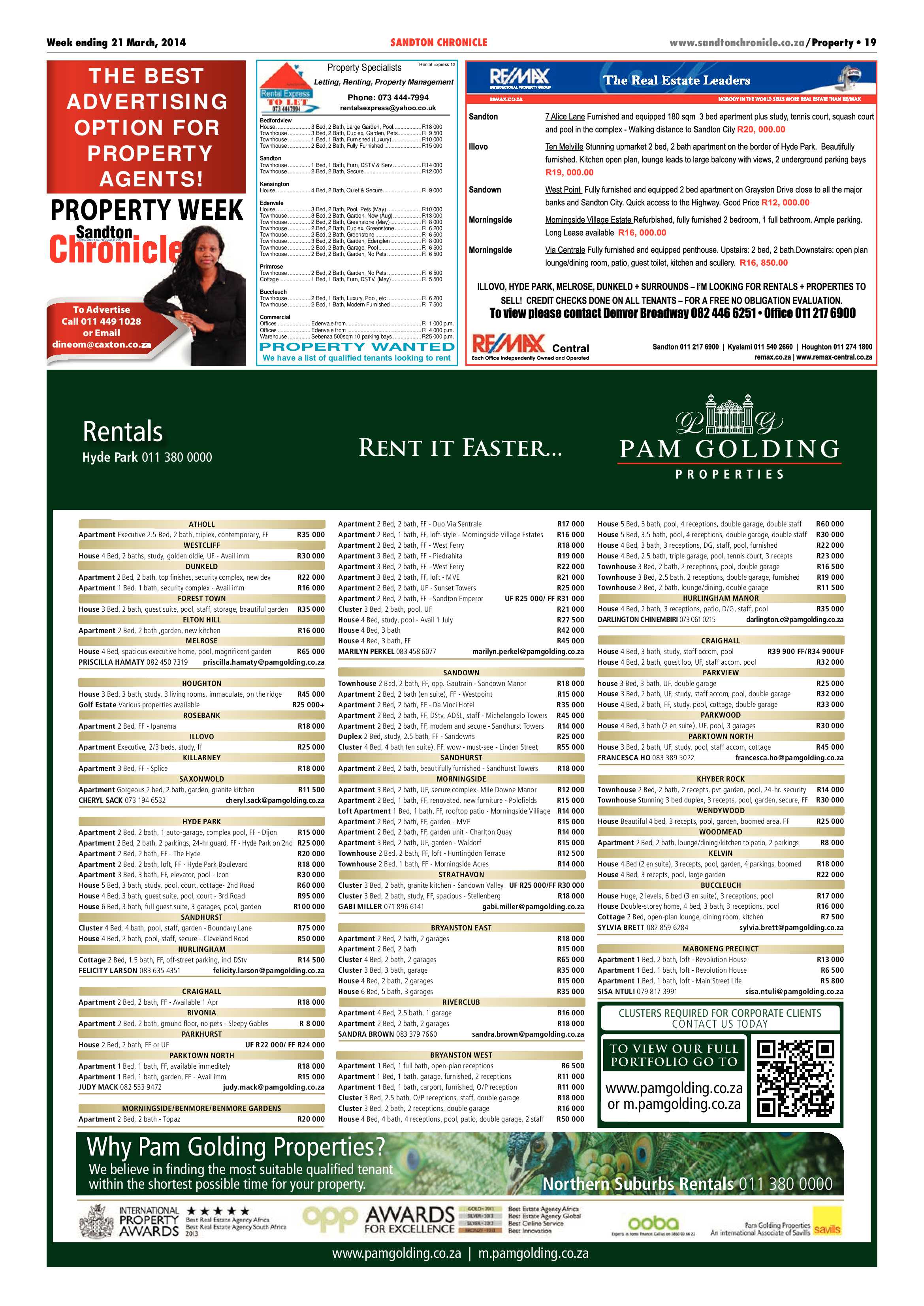 Sandton Chronicle 21 March 2014 page 49