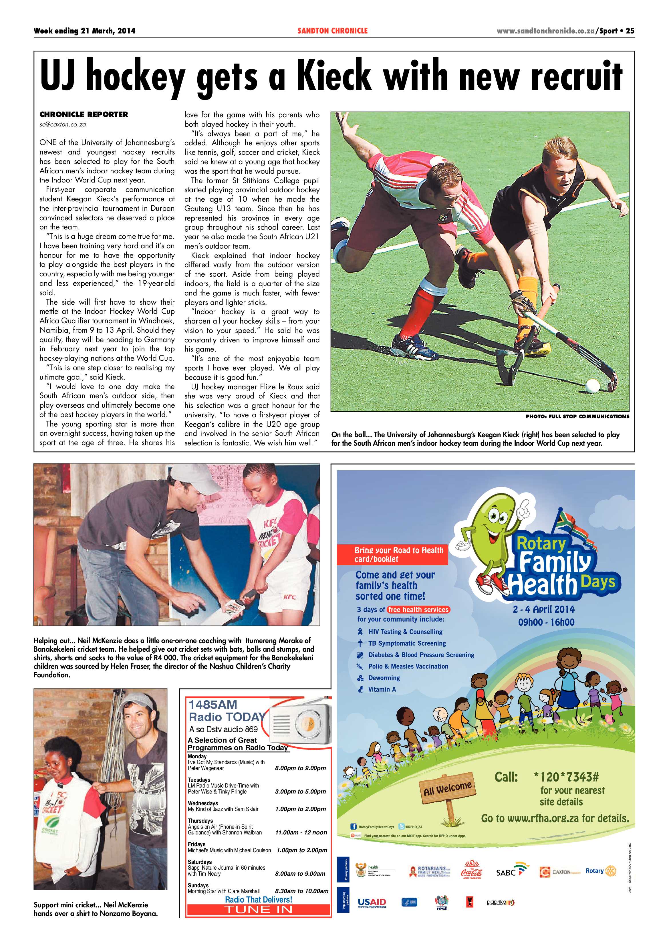 Sandton Chronicle 21 March 2014 page 55