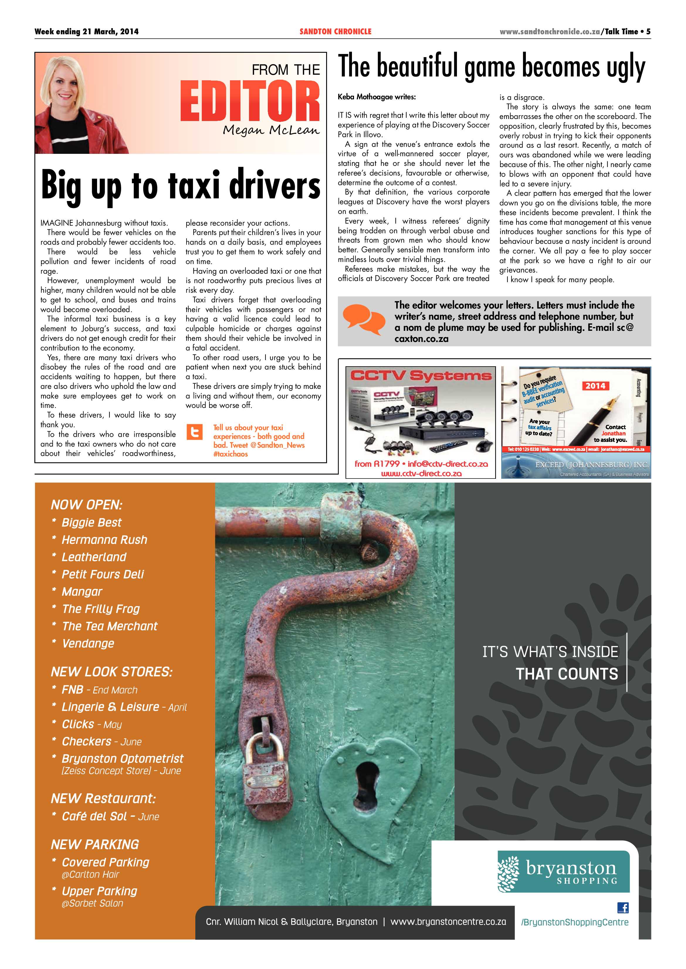 Sandton Chronicle 21 March 2014 page 7