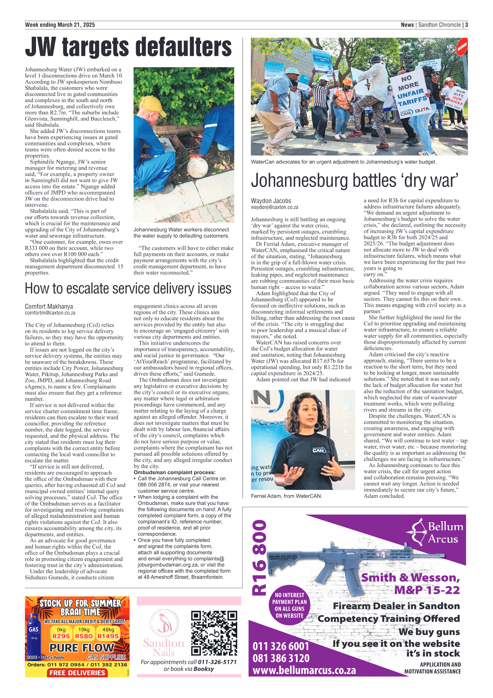 Sandton Chronicle 21 March 2025 page 3