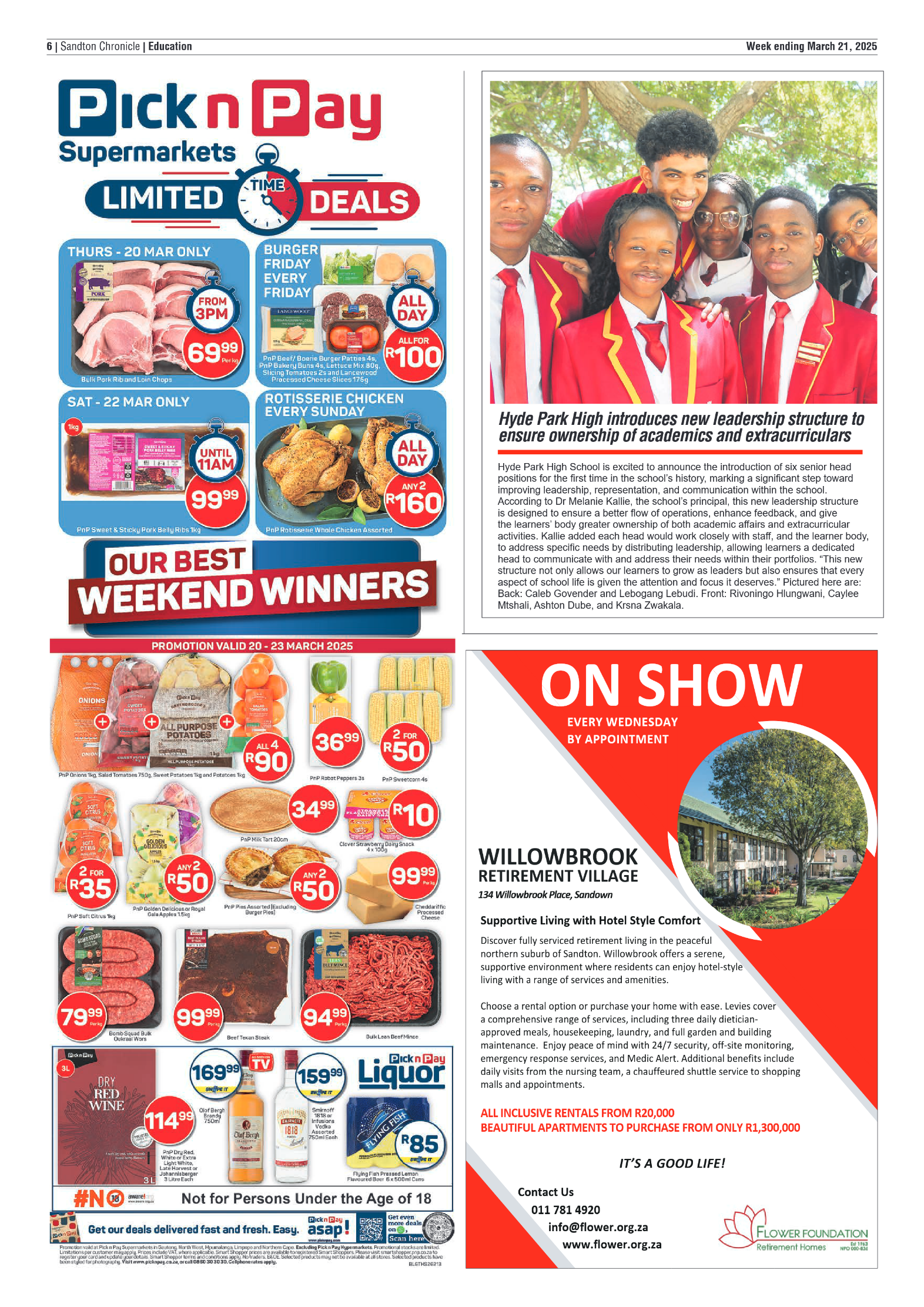 Sandton Chronicle 21 March 2025 page 6