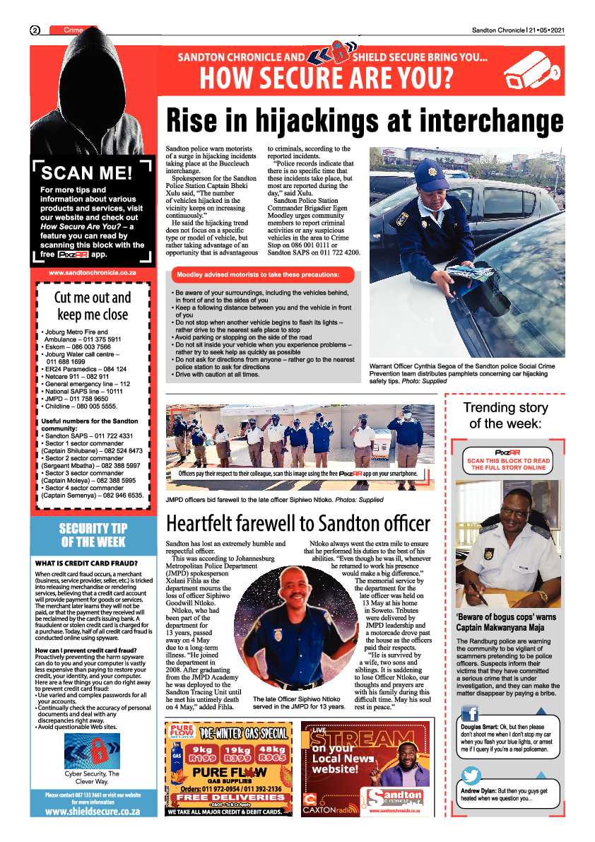 Sandton Chronicle 21 May 2021 page 2