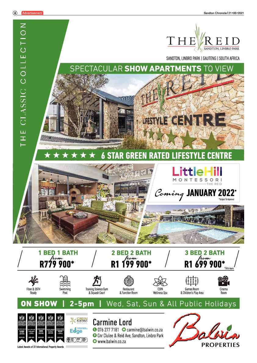 Sandton Chronicle 21 May 2021 page 8