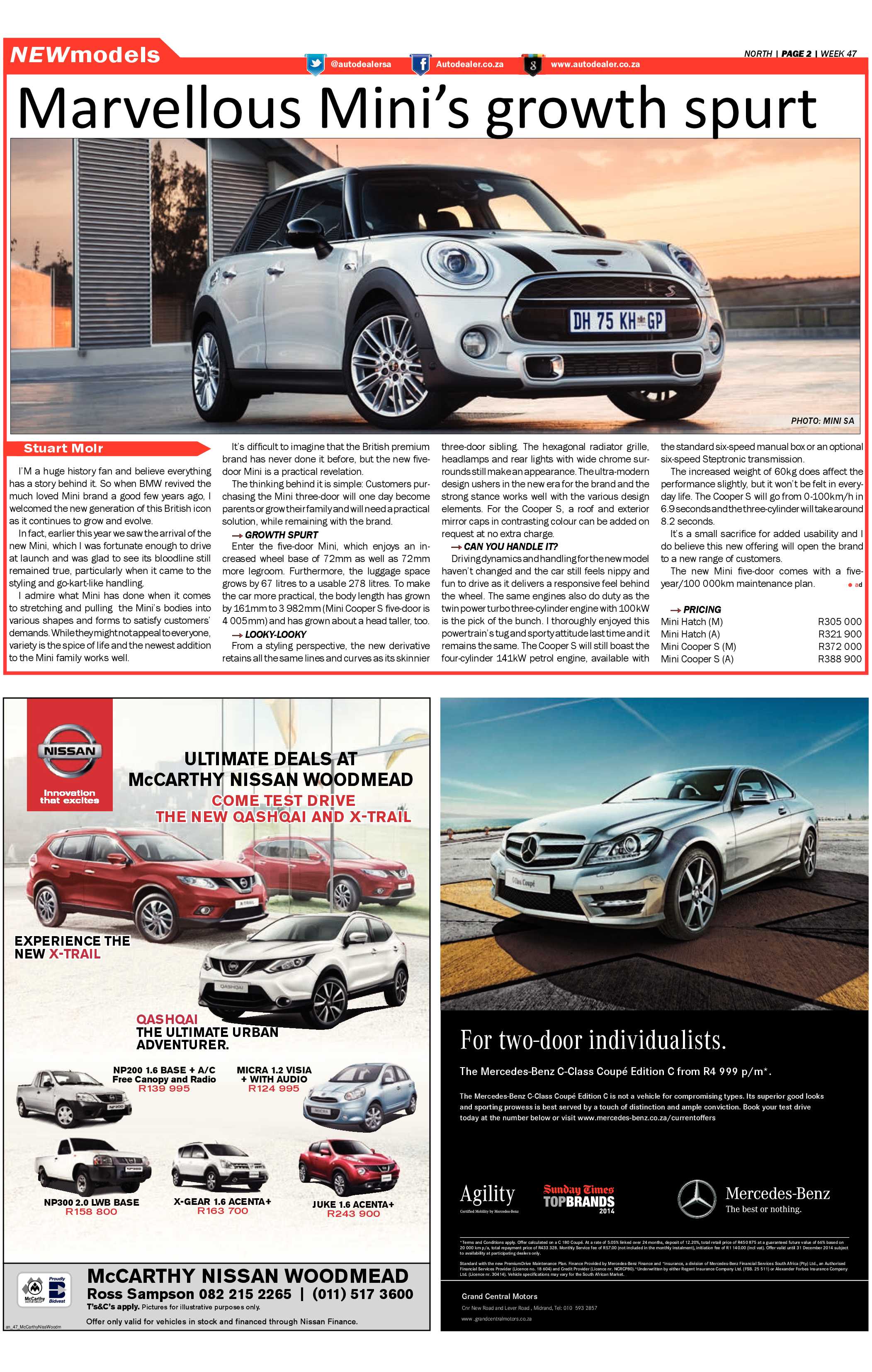 Sandton Chronicle 21 November 2014 page 20