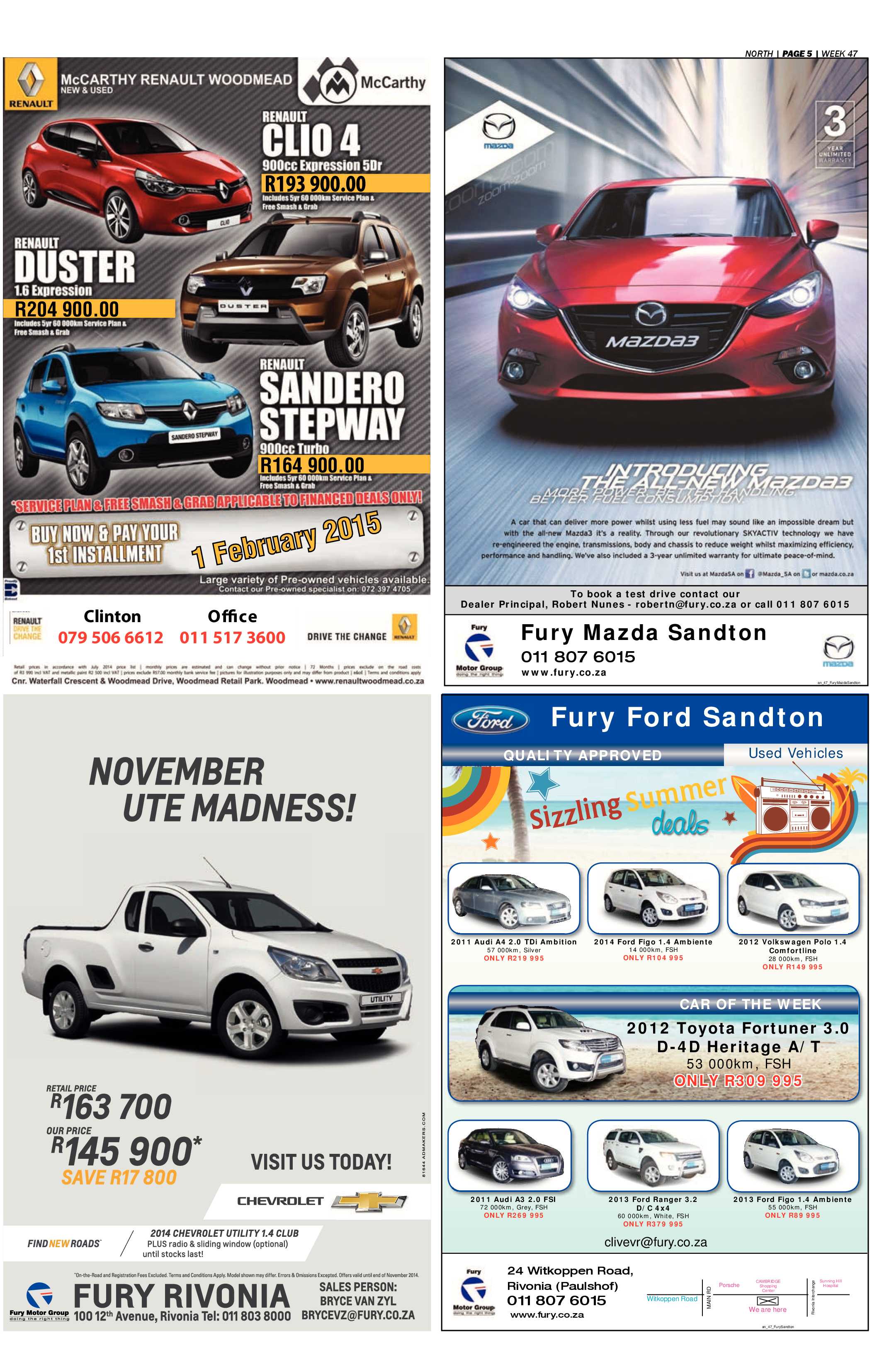 Sandton Chronicle 21 November 2014 page 23