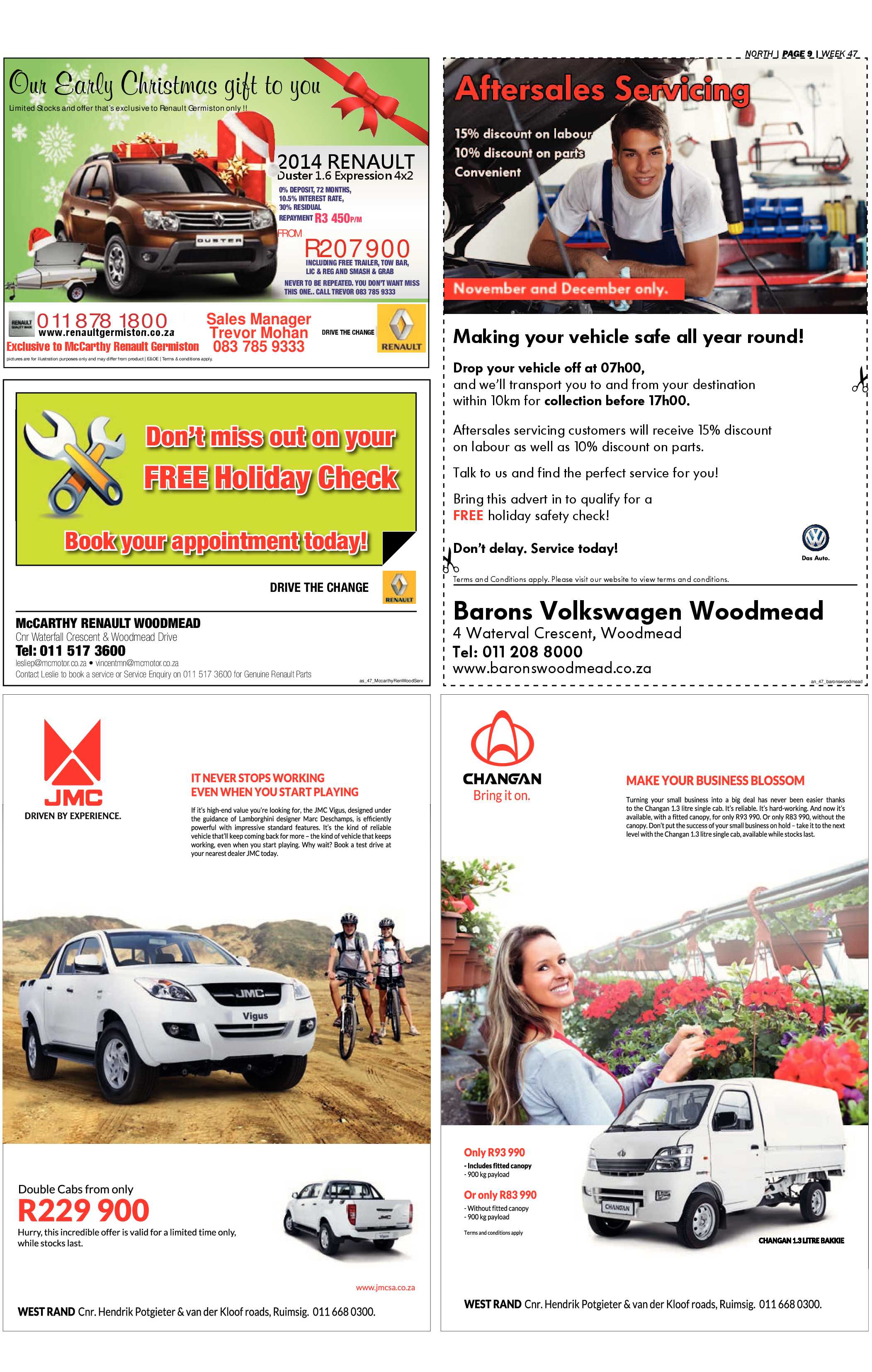 Sandton Chronicle 21 November 2014 page 27