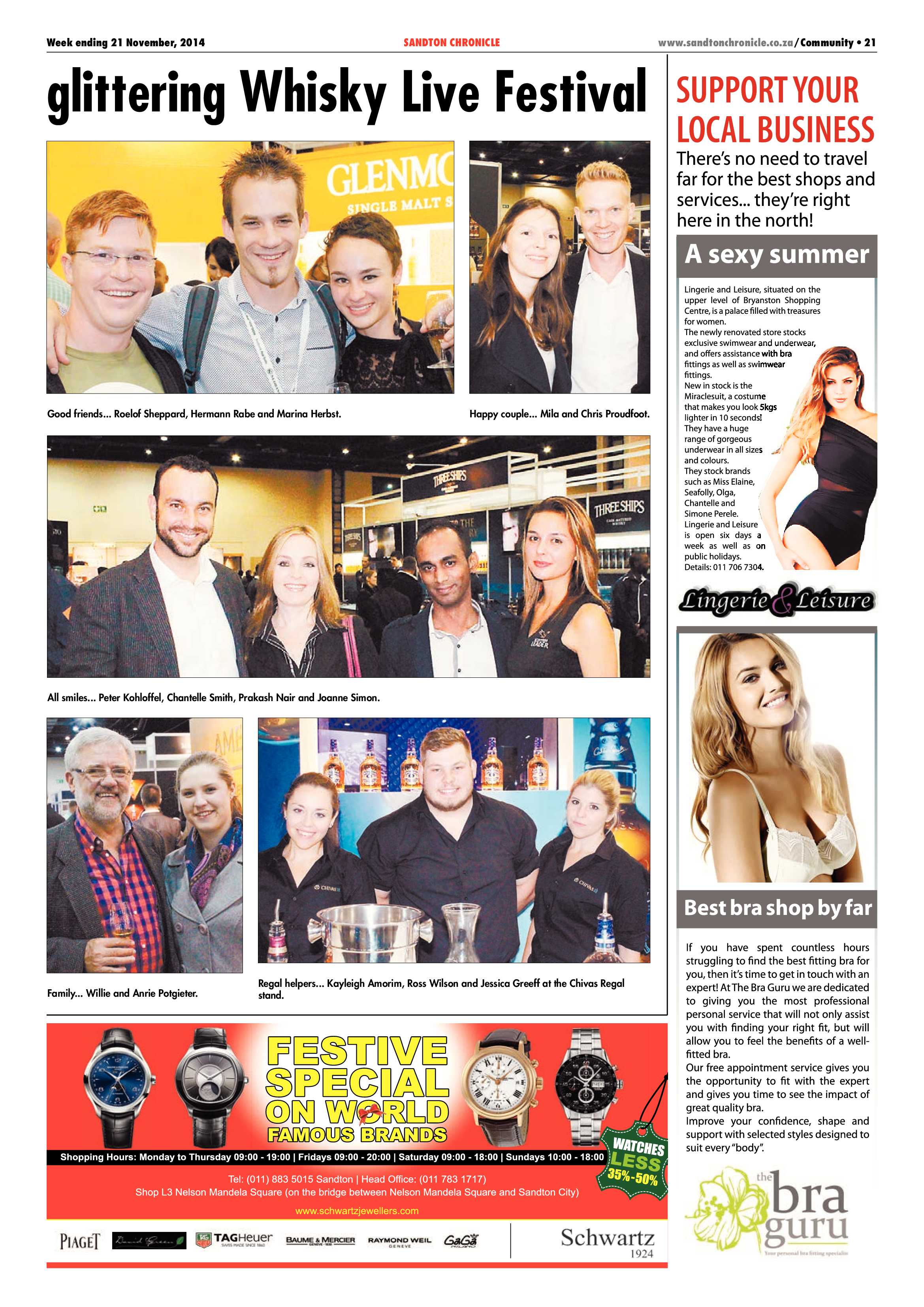 Sandton Chronicle 21 November 2014 page 33