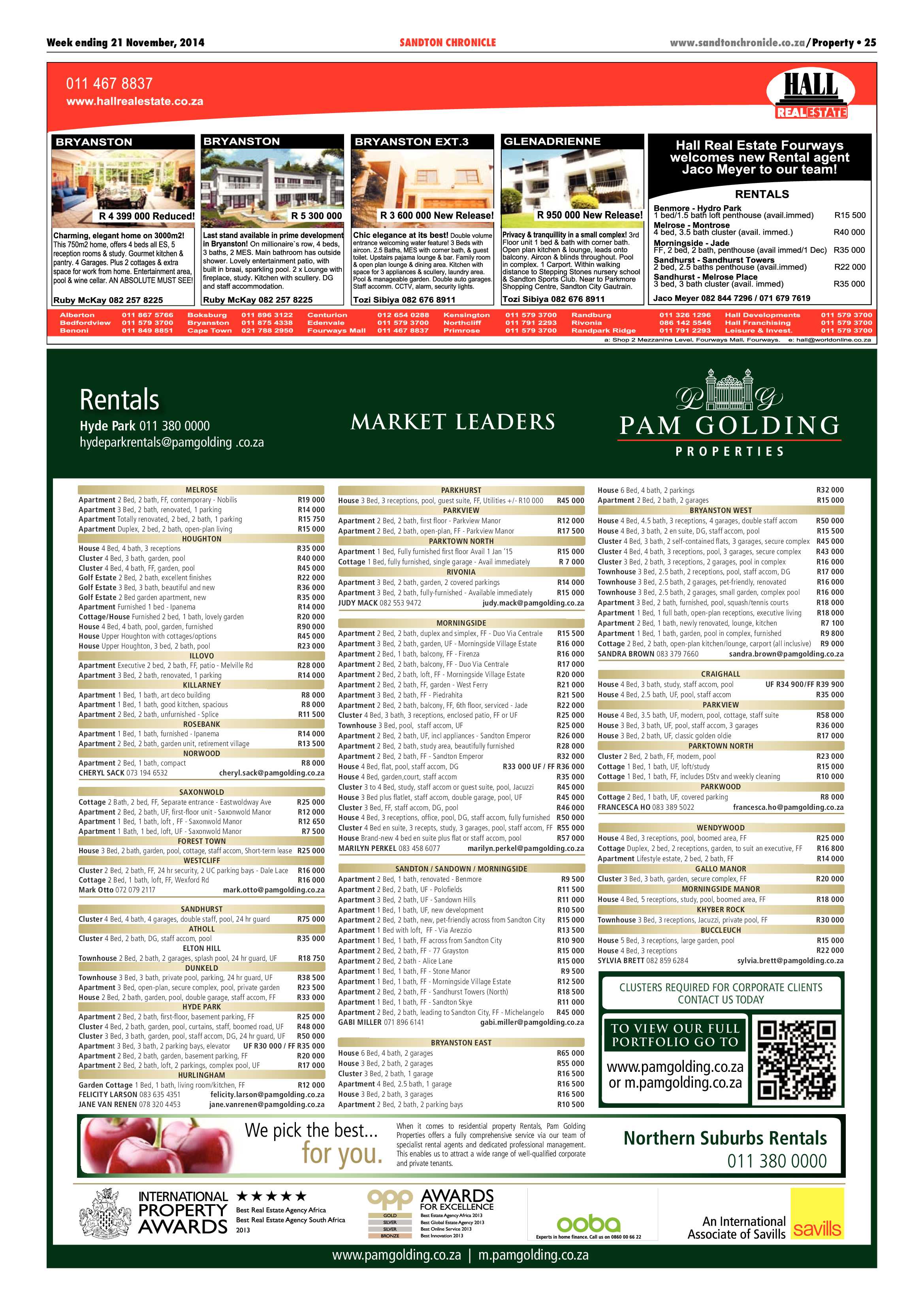 Sandton Chronicle 21 November 2014 page 37