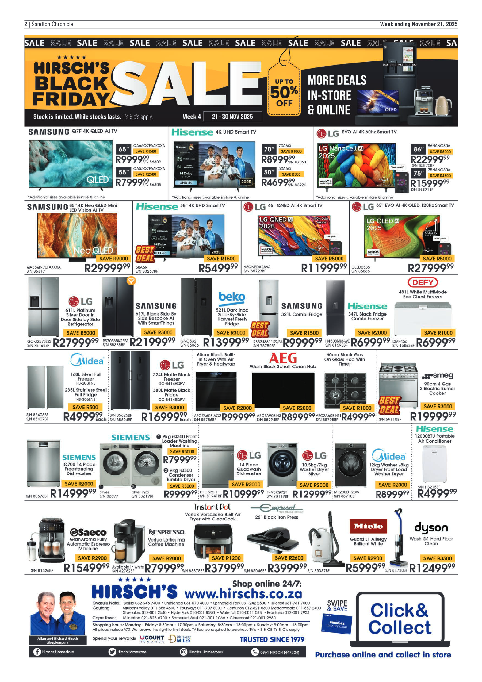 Sandton Chronicle 21 November 2025 page 2