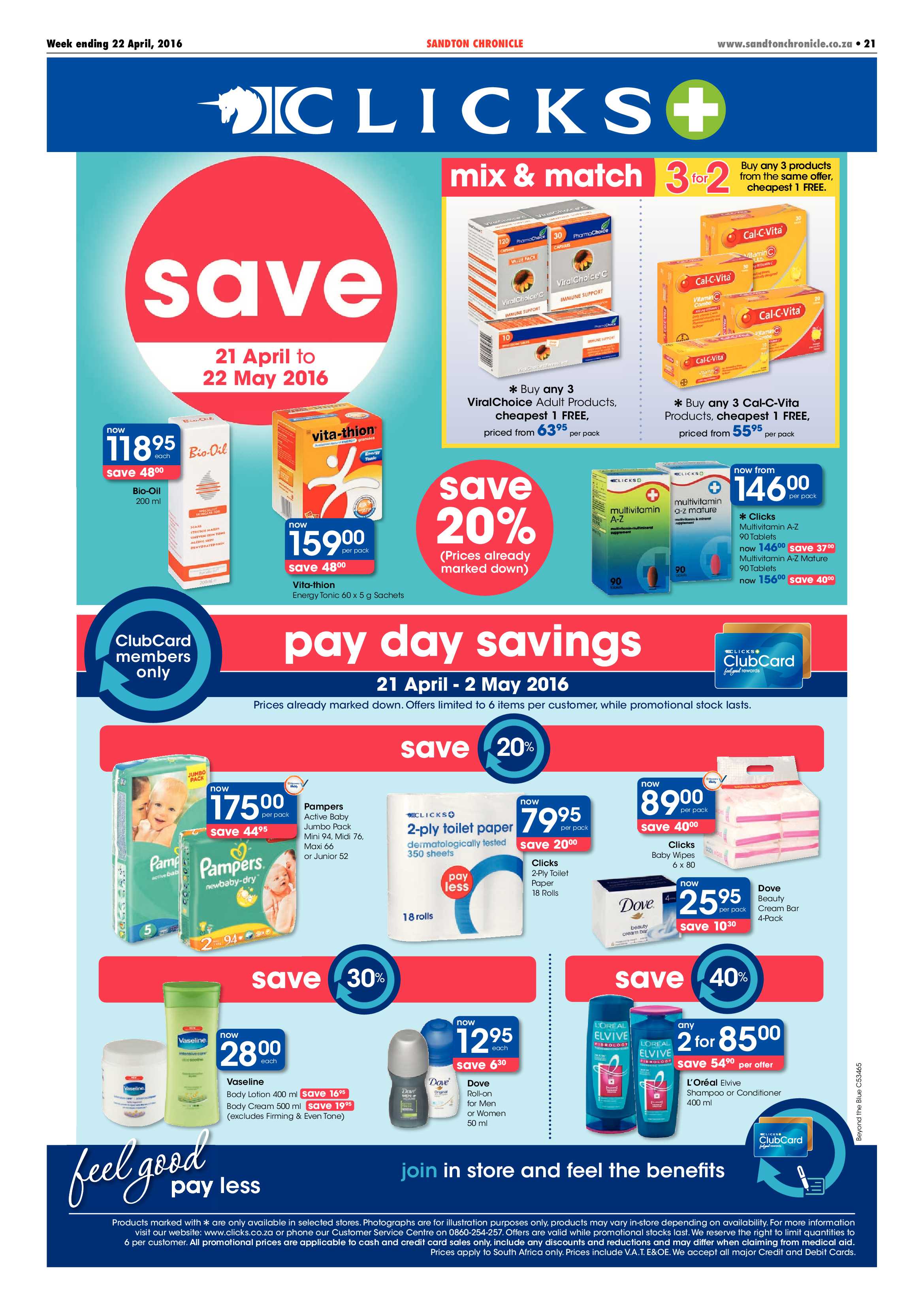 Sandton Chronicle 22 April 2016 page 21