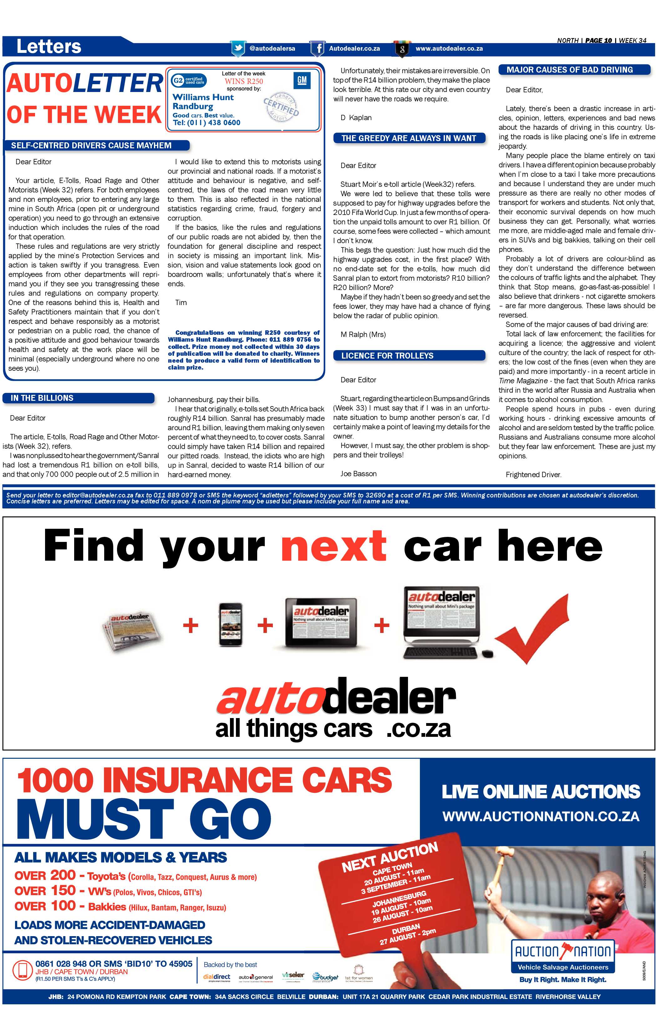 Sandton Chronicle 22 August 2014 page 28