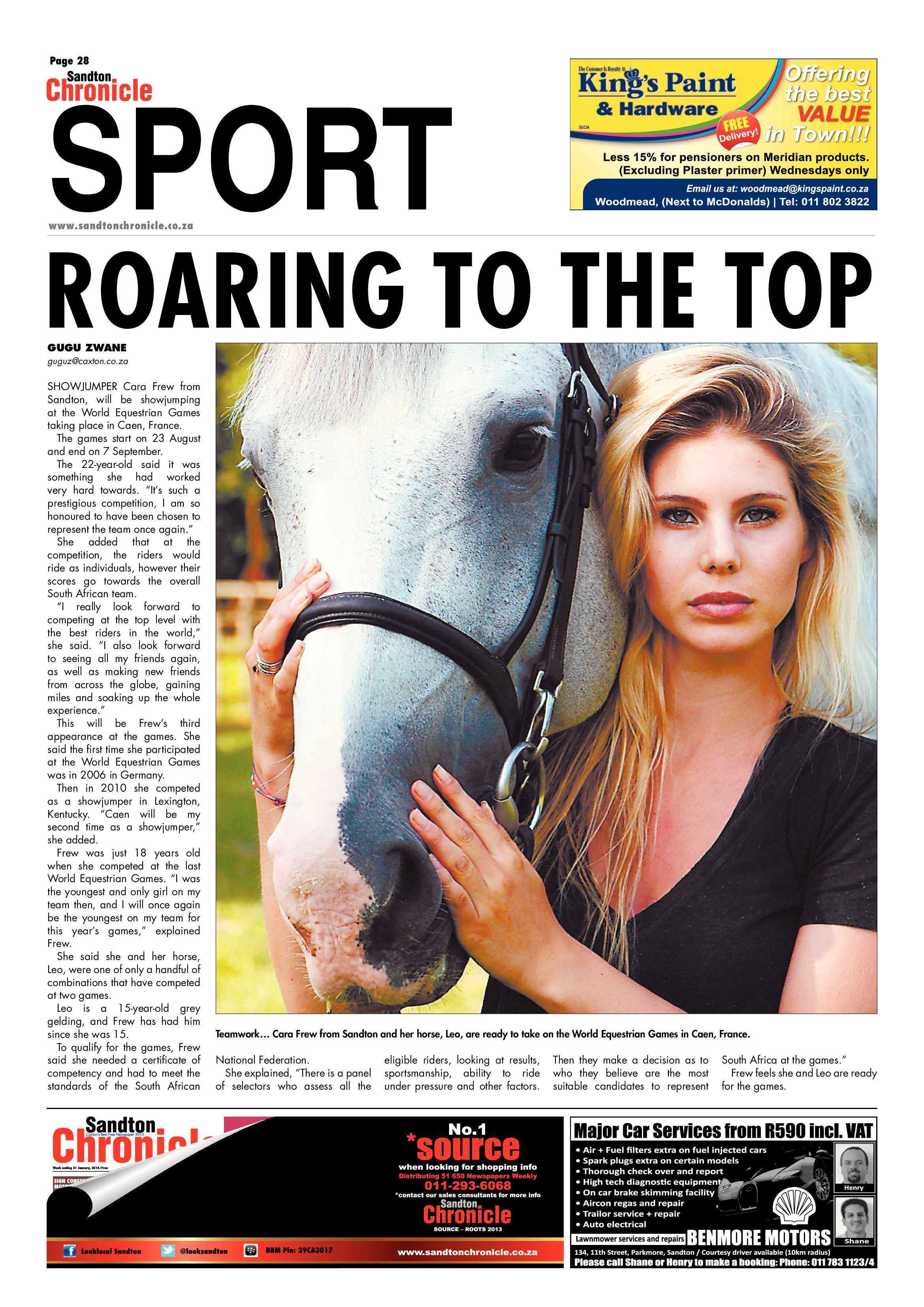 Sandton Chronicle 22 August 2014 page 48