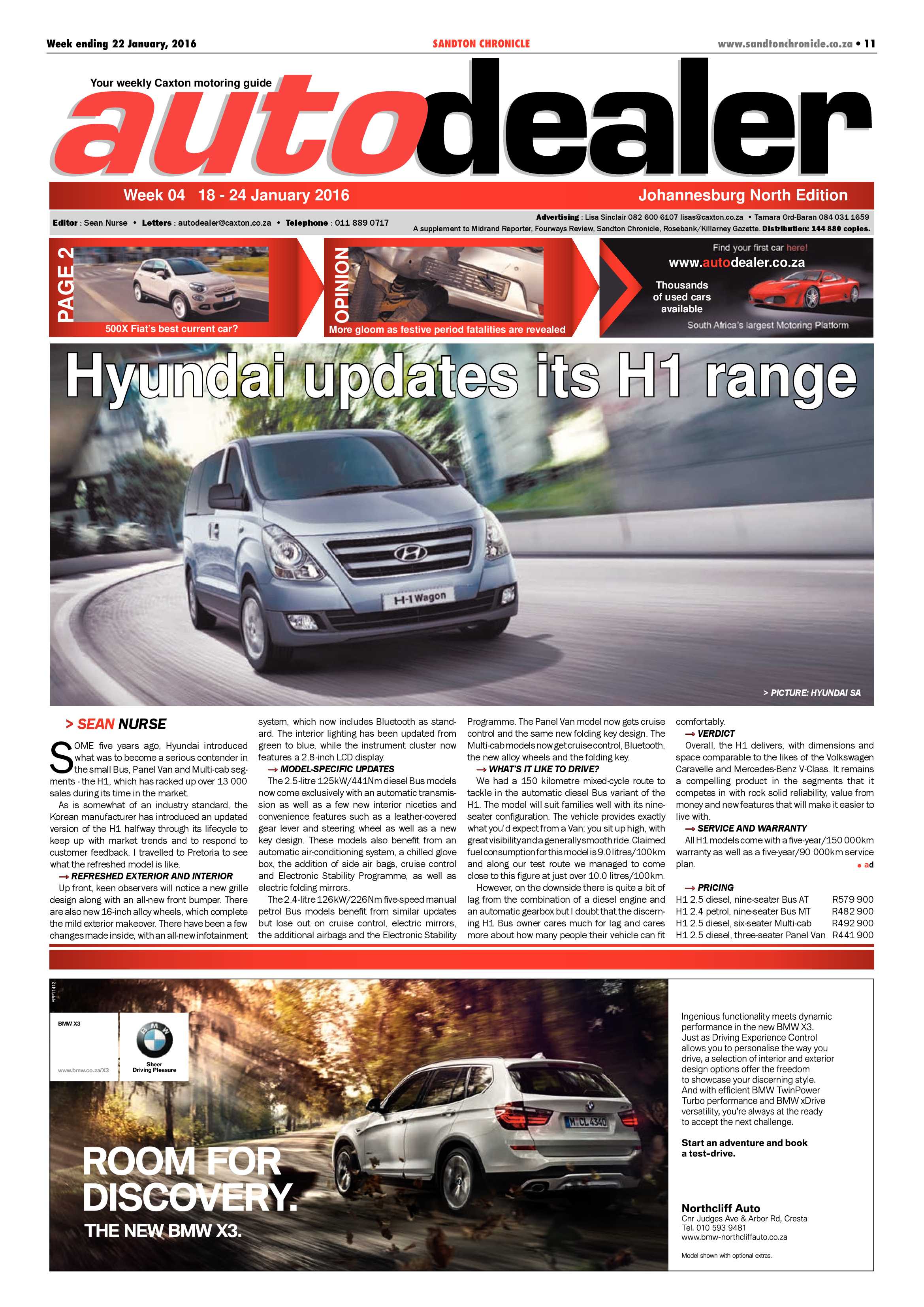 Sandton Chronicle 22 January 2016 page 11