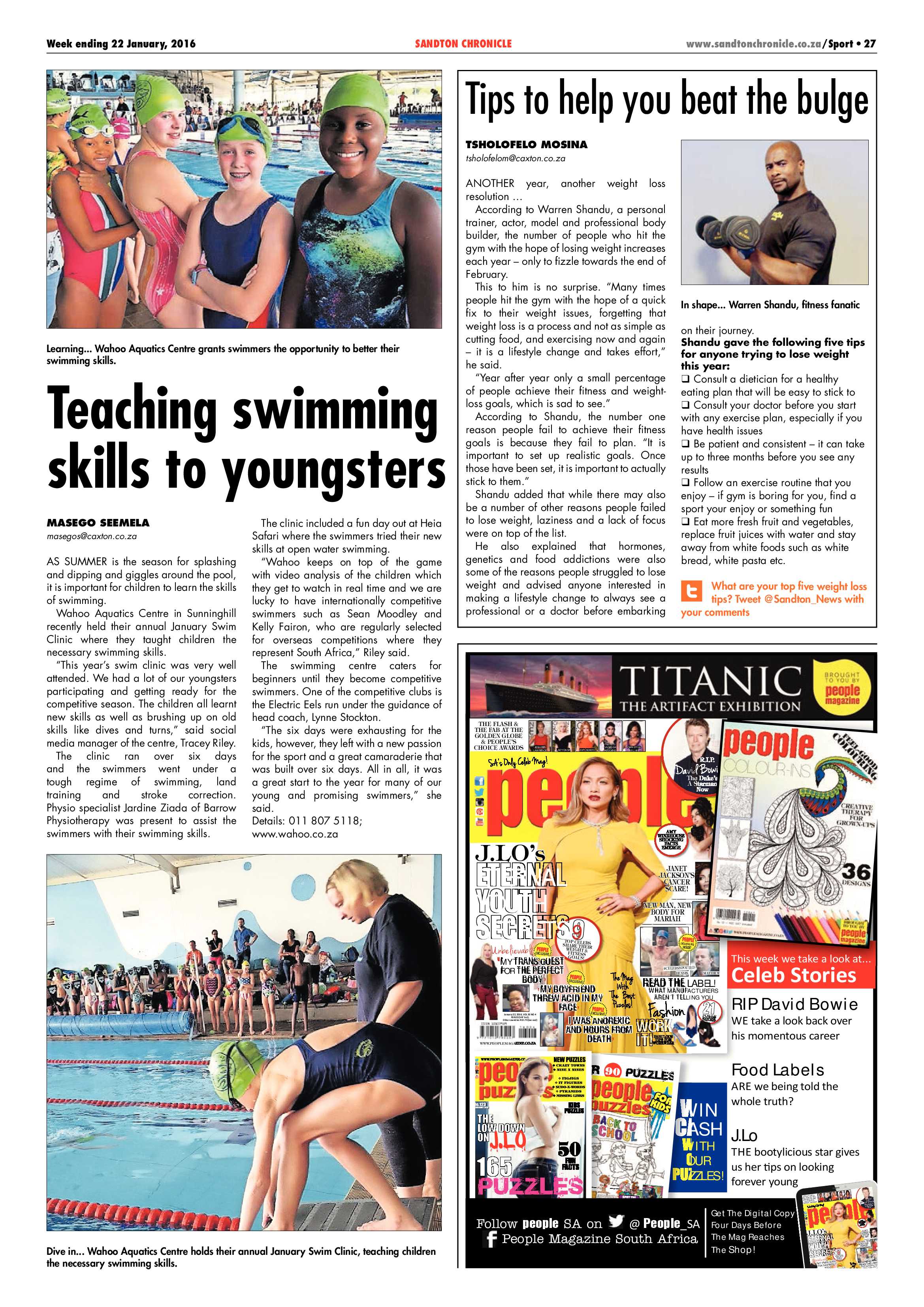 Sandton Chronicle 22 January 2016 page 27