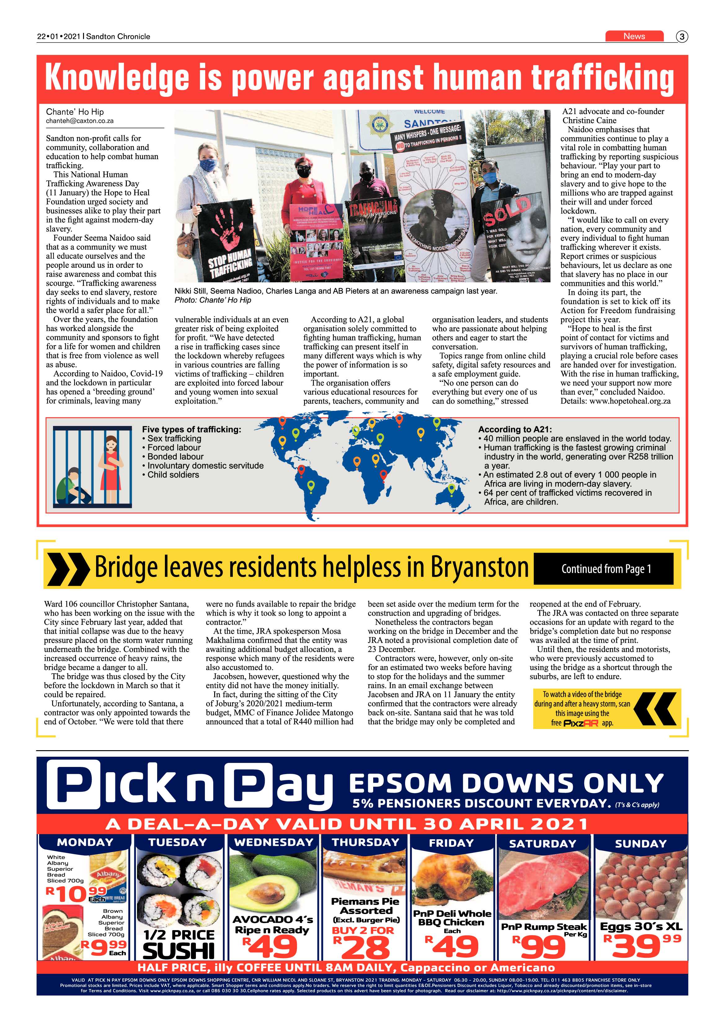 Sandton Chronicle 22 January 2021 page 3