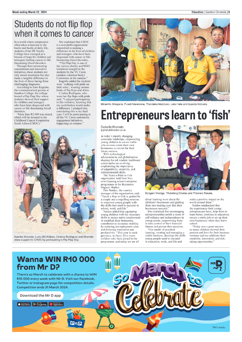 Sandton Chronicle 22 March 2024 page 9