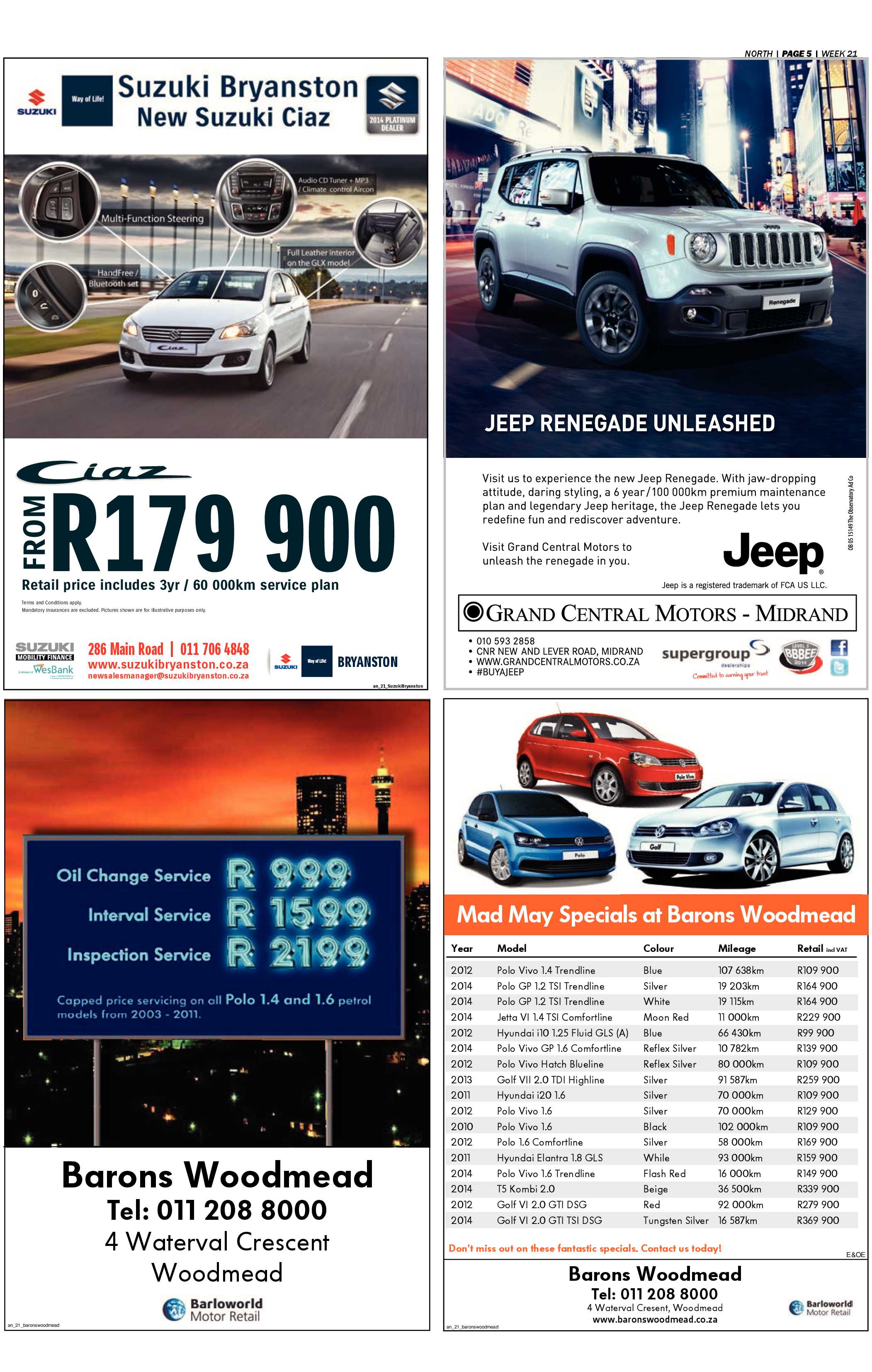 Sandton Chronicle 22 May 2015 page 19