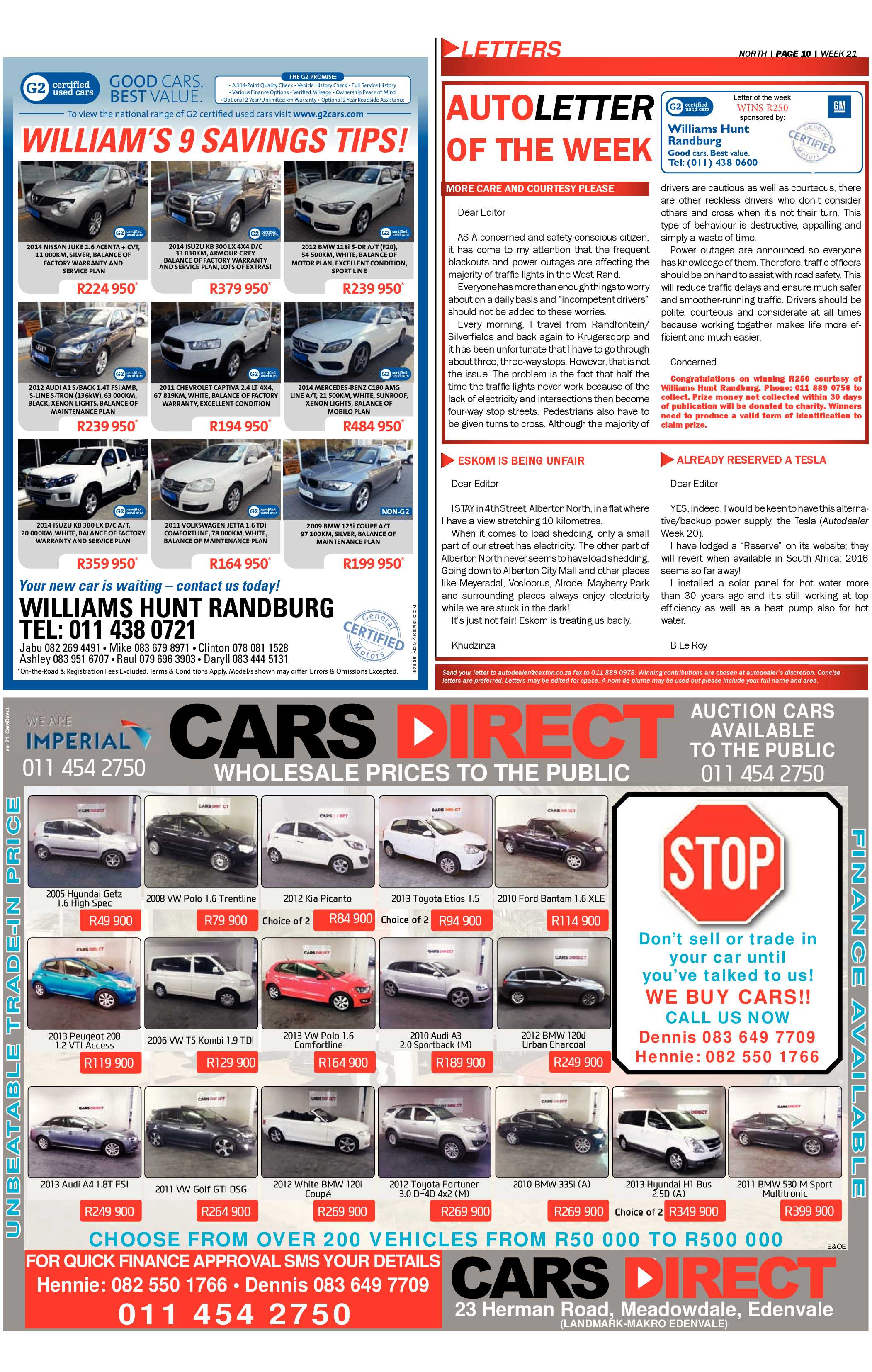 Sandton Chronicle 22 May 2015 page 24