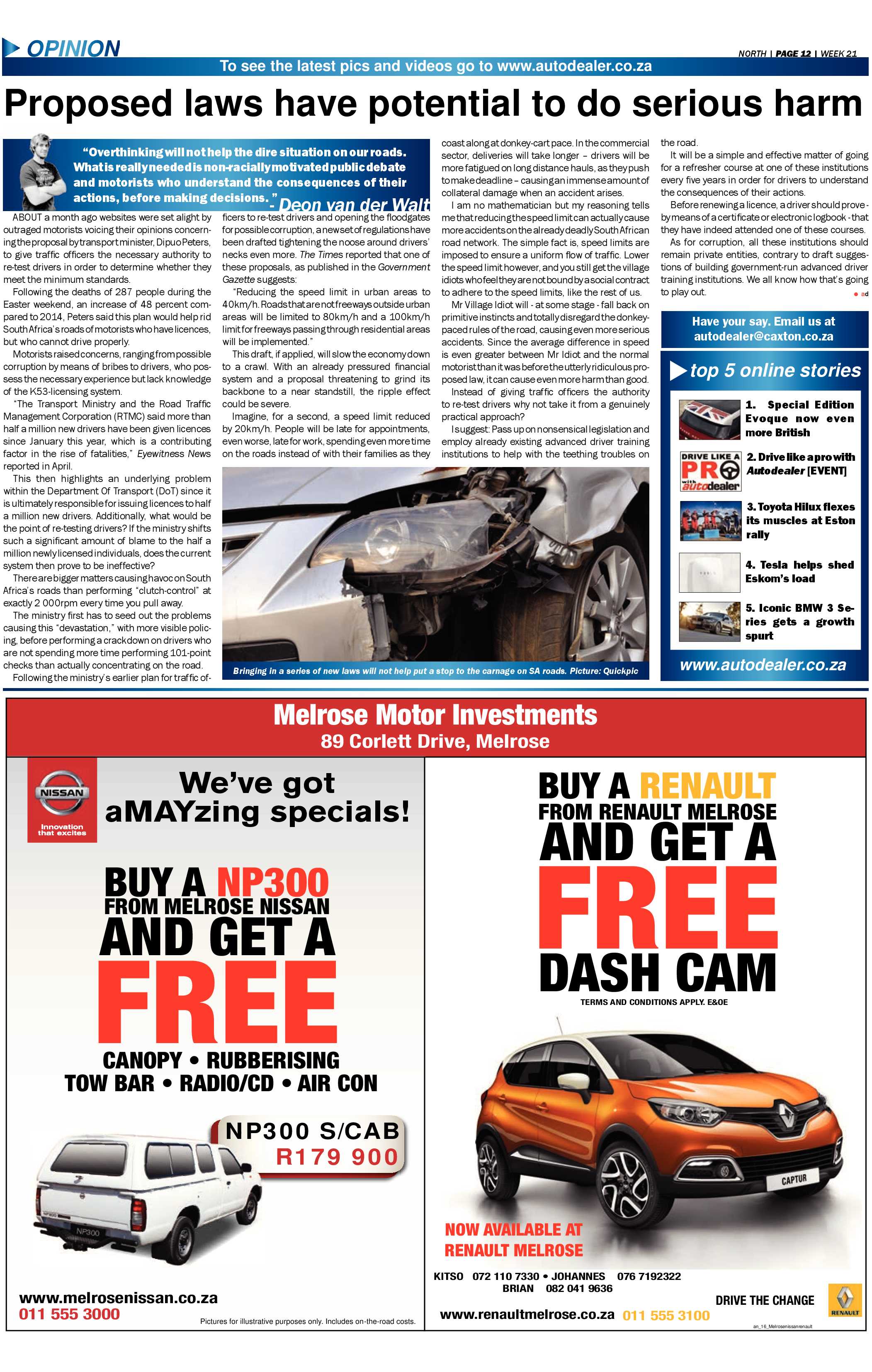 Sandton Chronicle 22 May 2015 page 26