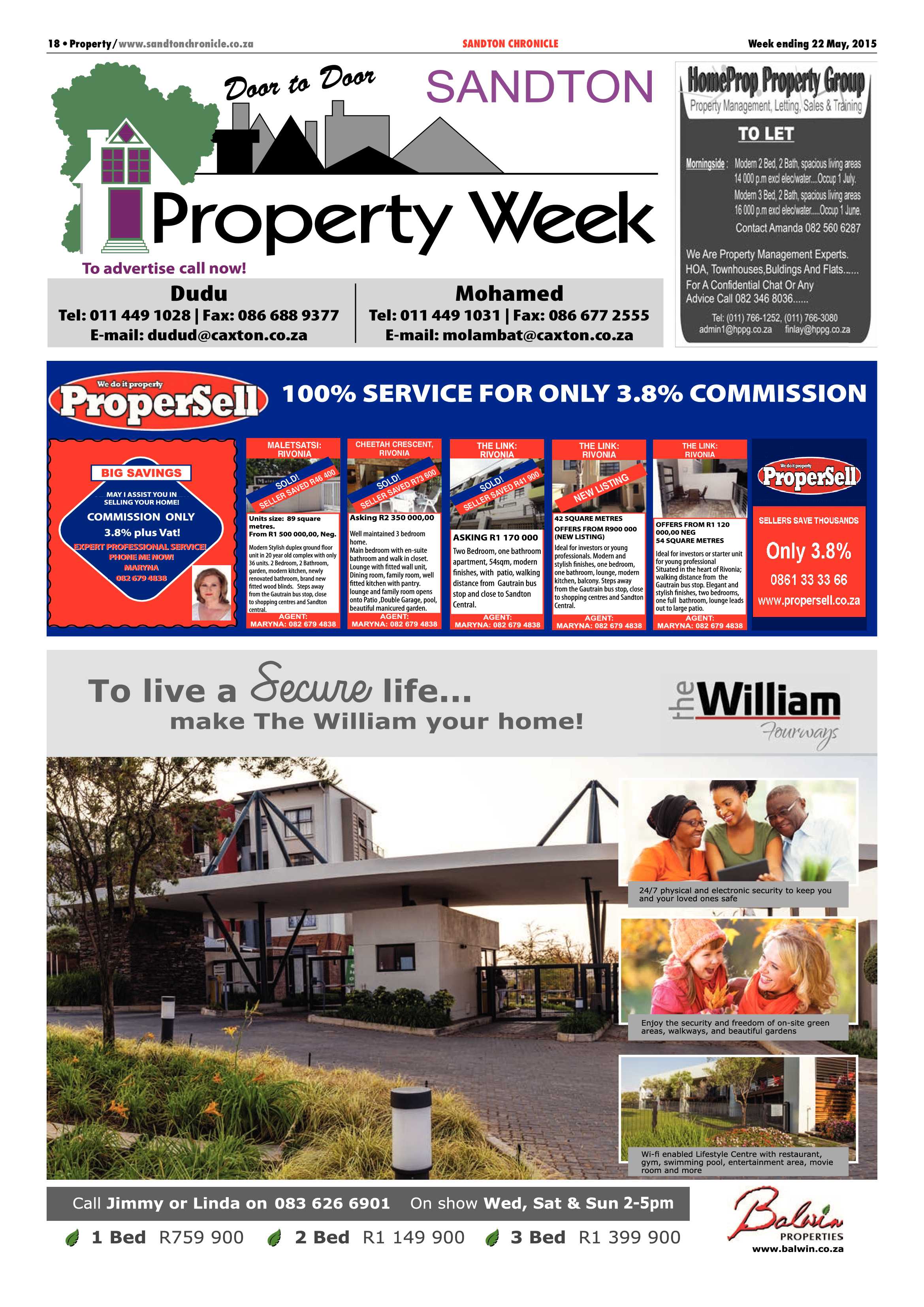 Sandton Chronicle 22 May 2015 page 30