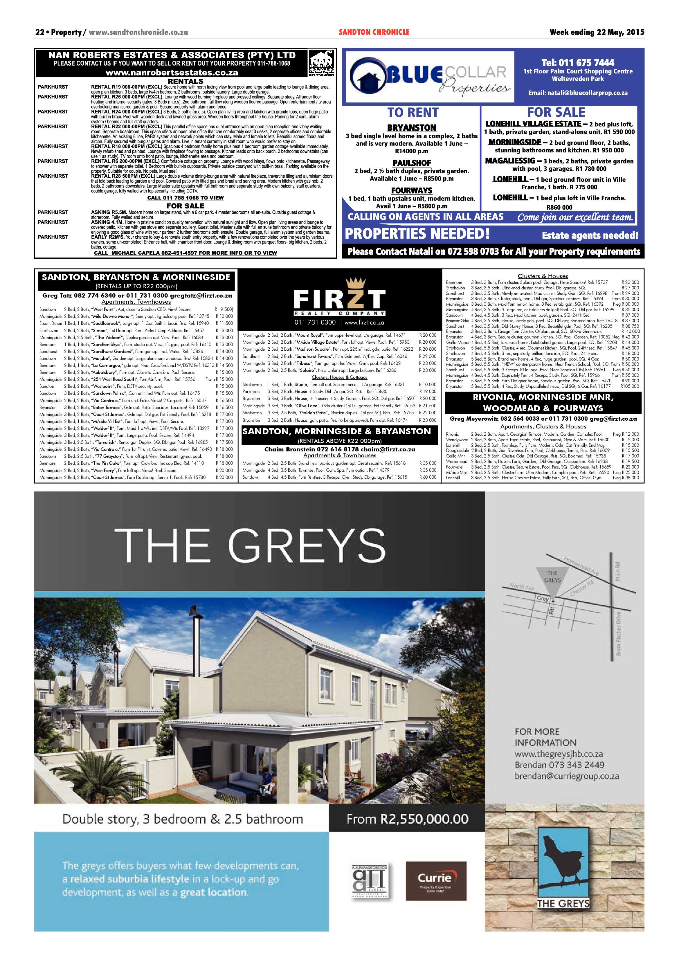 Sandton Chronicle 22 May 2015 page 34