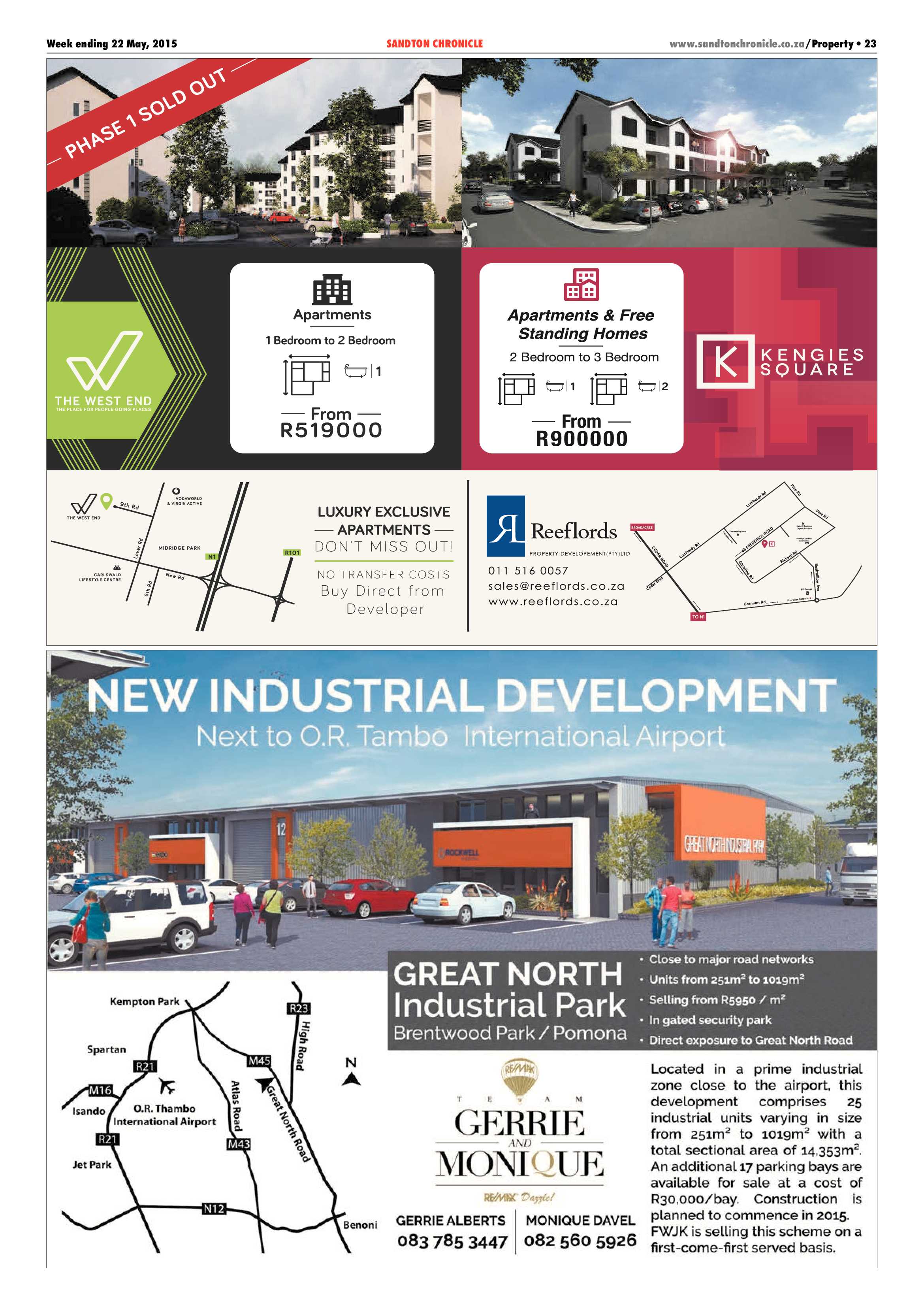Sandton Chronicle 22 May 2015 page 35